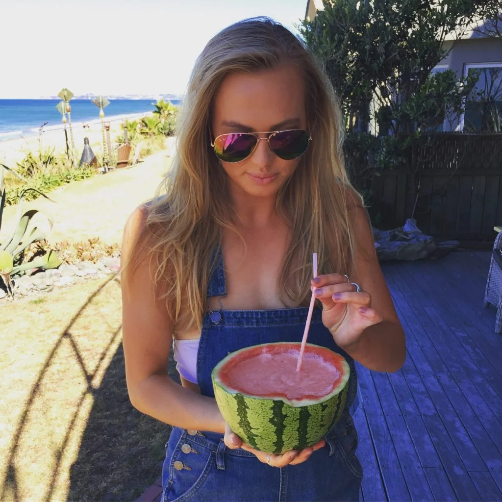 Watermelon cocktails
