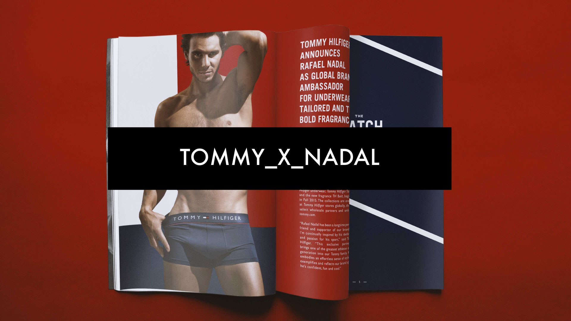 TOMMY X NADAL - PRESS KIT — Ian Henry Simmonds