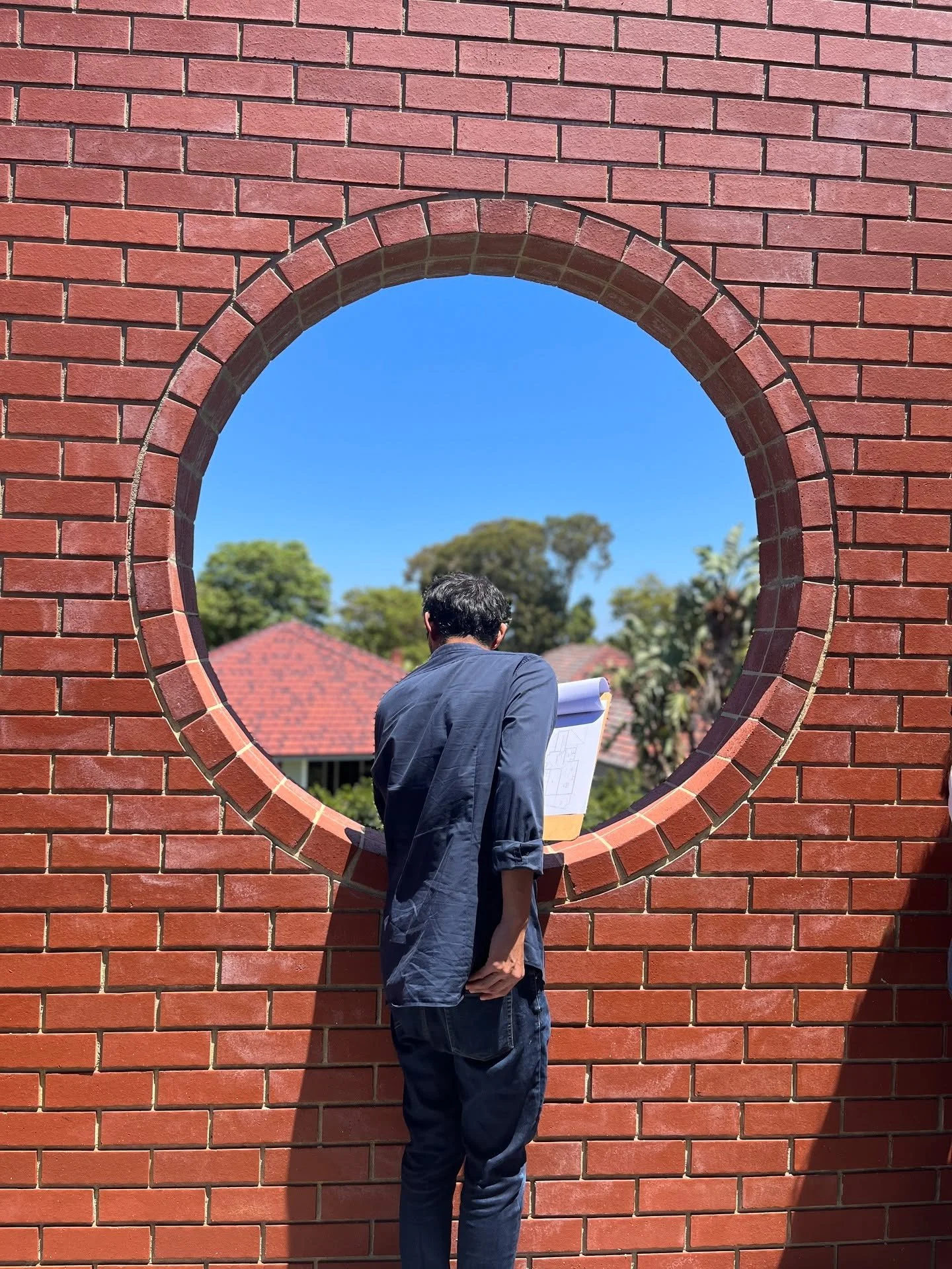 A quick site visit this week, looking through familiar forms with fresh eyes.
Photoshoot coming up next week! 

#architecture #pertharchitecture #architecturephotography
#architecturaldetails #designinspiration
#brickarchitecture 
#residentialarchite