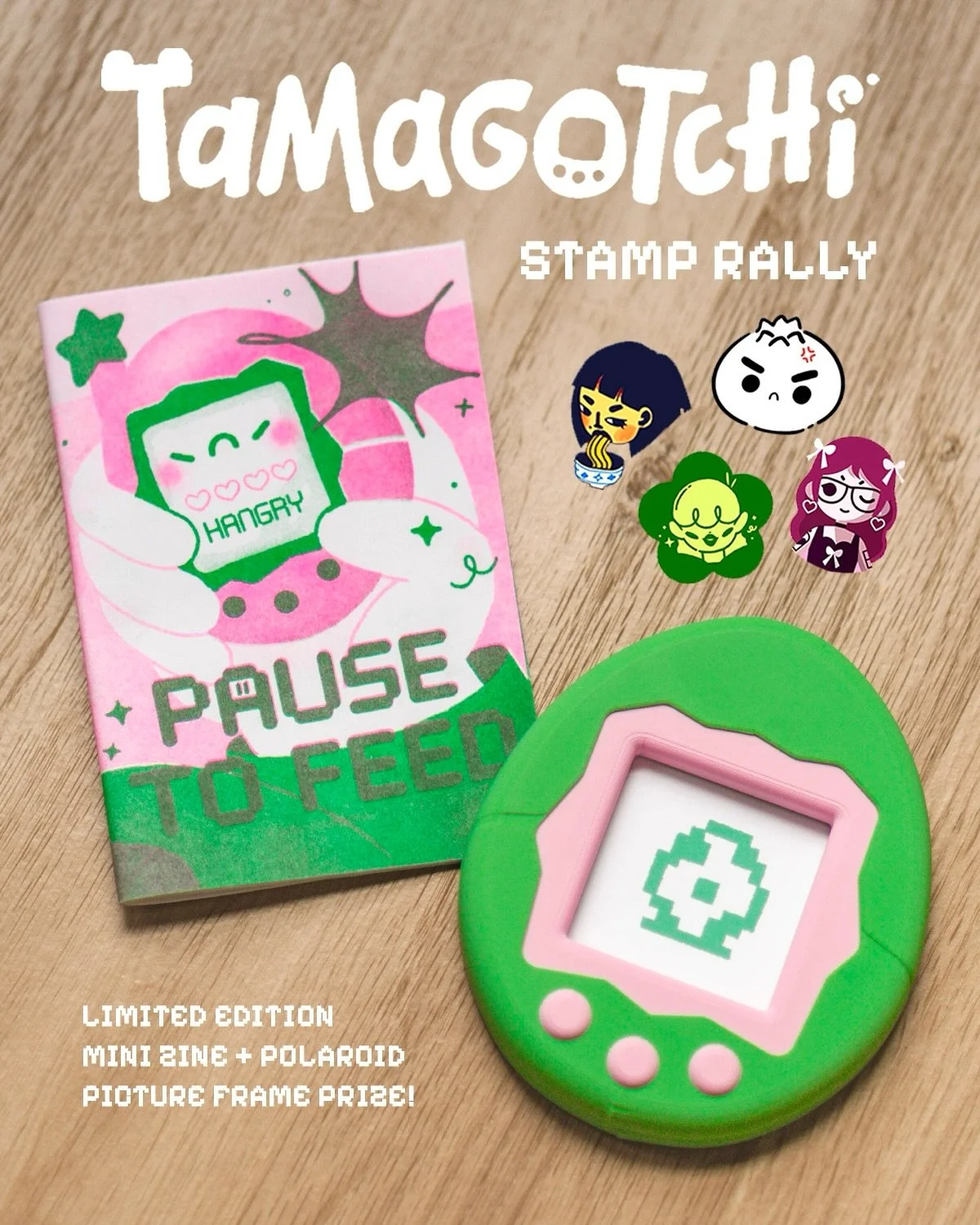 ♪ FRIEND FEST STAMP RALLY ♪

This weekend, join us for a tamagotchi themed stamp rally at @sjmade Friend Fest! Pick up a stamp card from any of the following booths. Make a $10 minimum purchase and collect all stamps from each artist. Complete the st