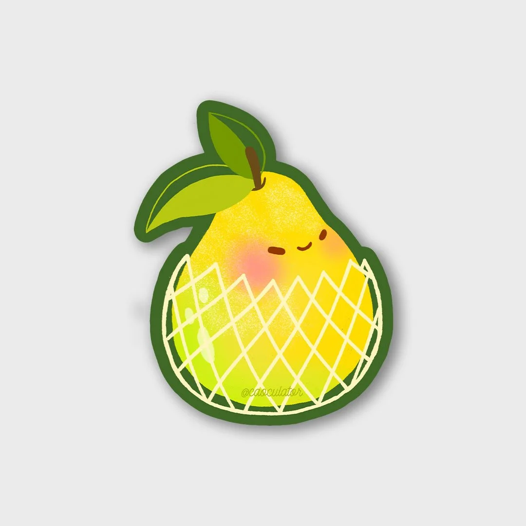 Pear Sticker