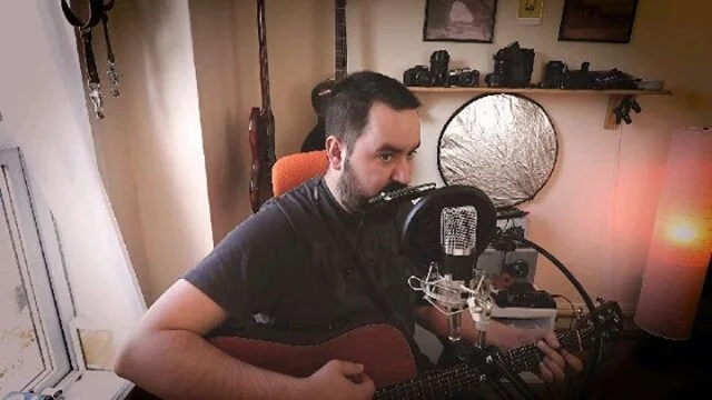 My sister, @ohorrox asked me to play this song by Barry Louis Polisar at her wedding in October (You might know it from the Juno soundtrack). So I thought I'd get practicing now while I have the time and hopefully by October I'll remember all the poi