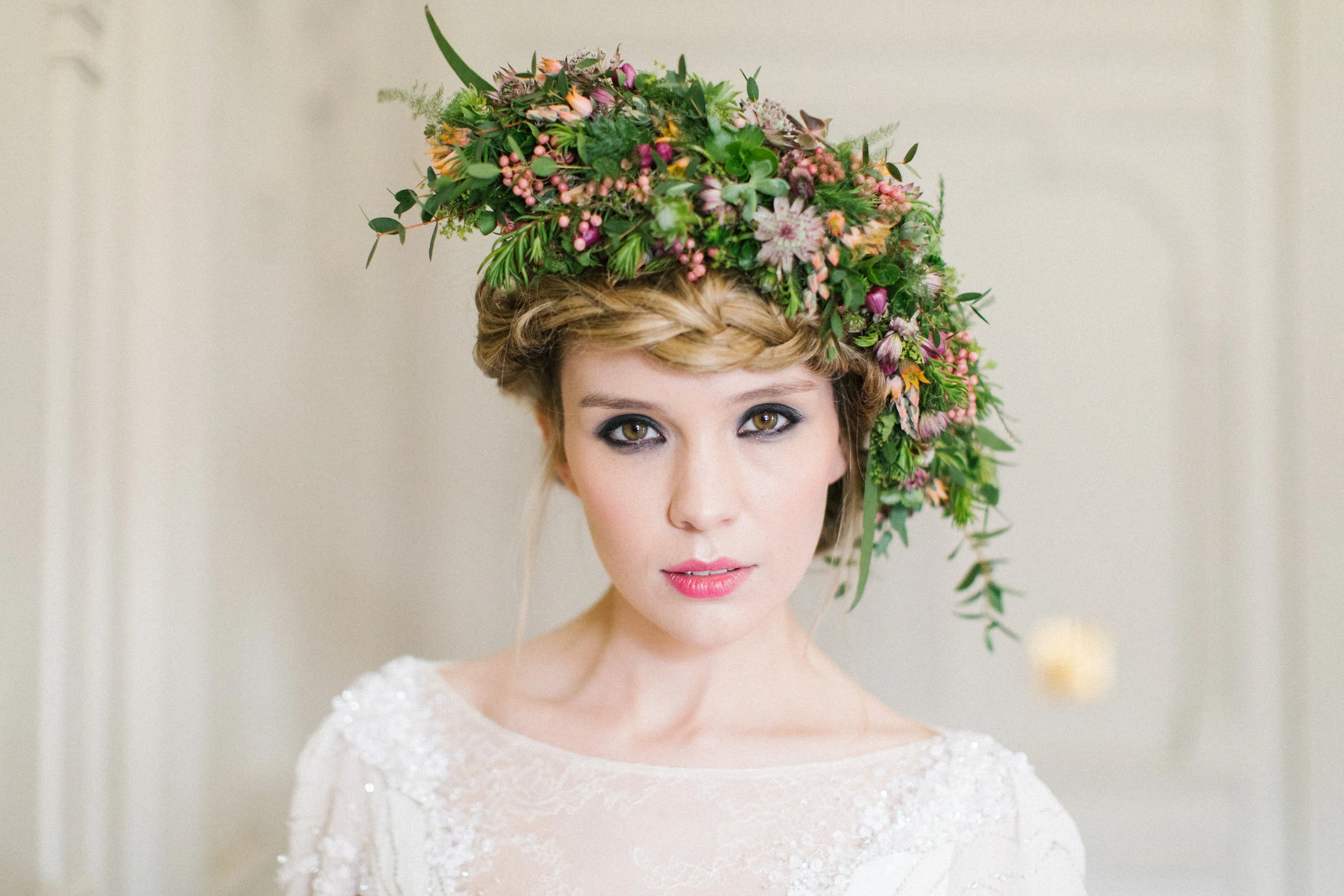 Large or small hair flowers are a special touch on the day. Working with you and the hairdresser is essential to create the look you want.