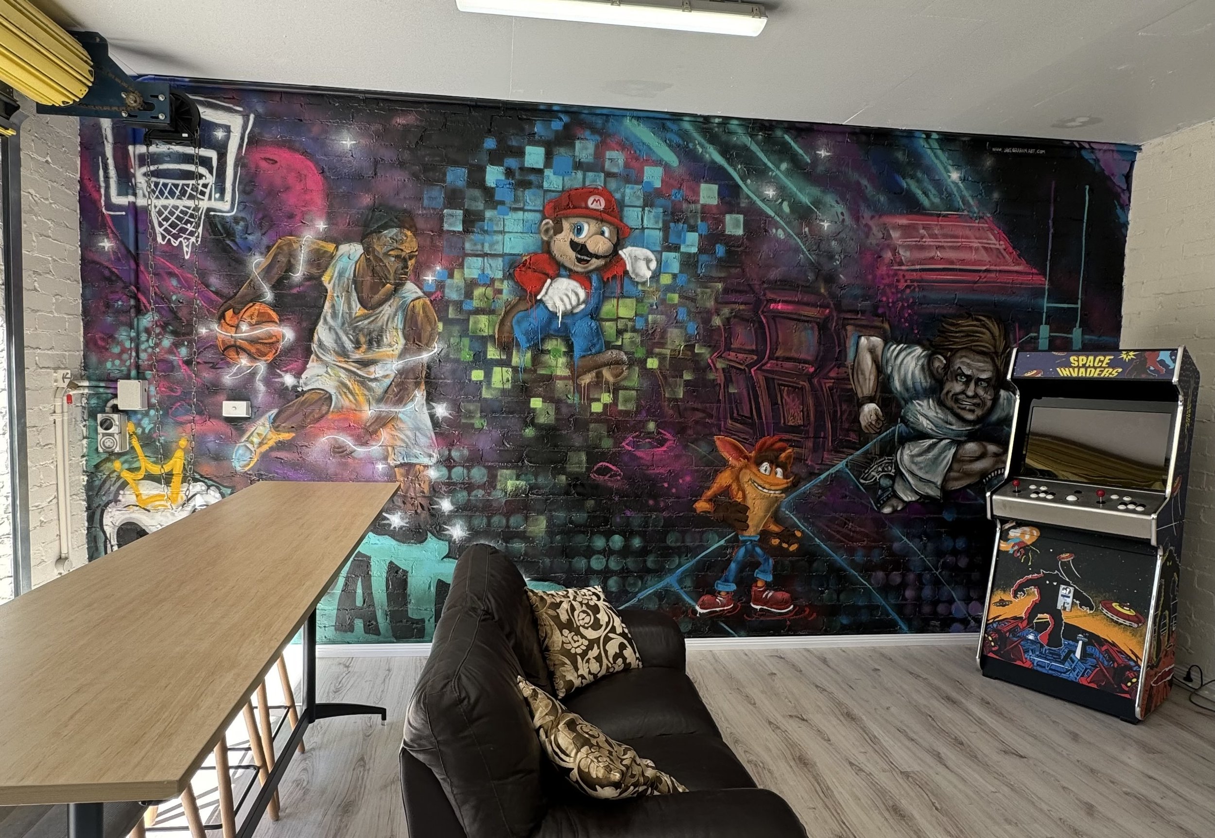 Games Room Mural Paladin