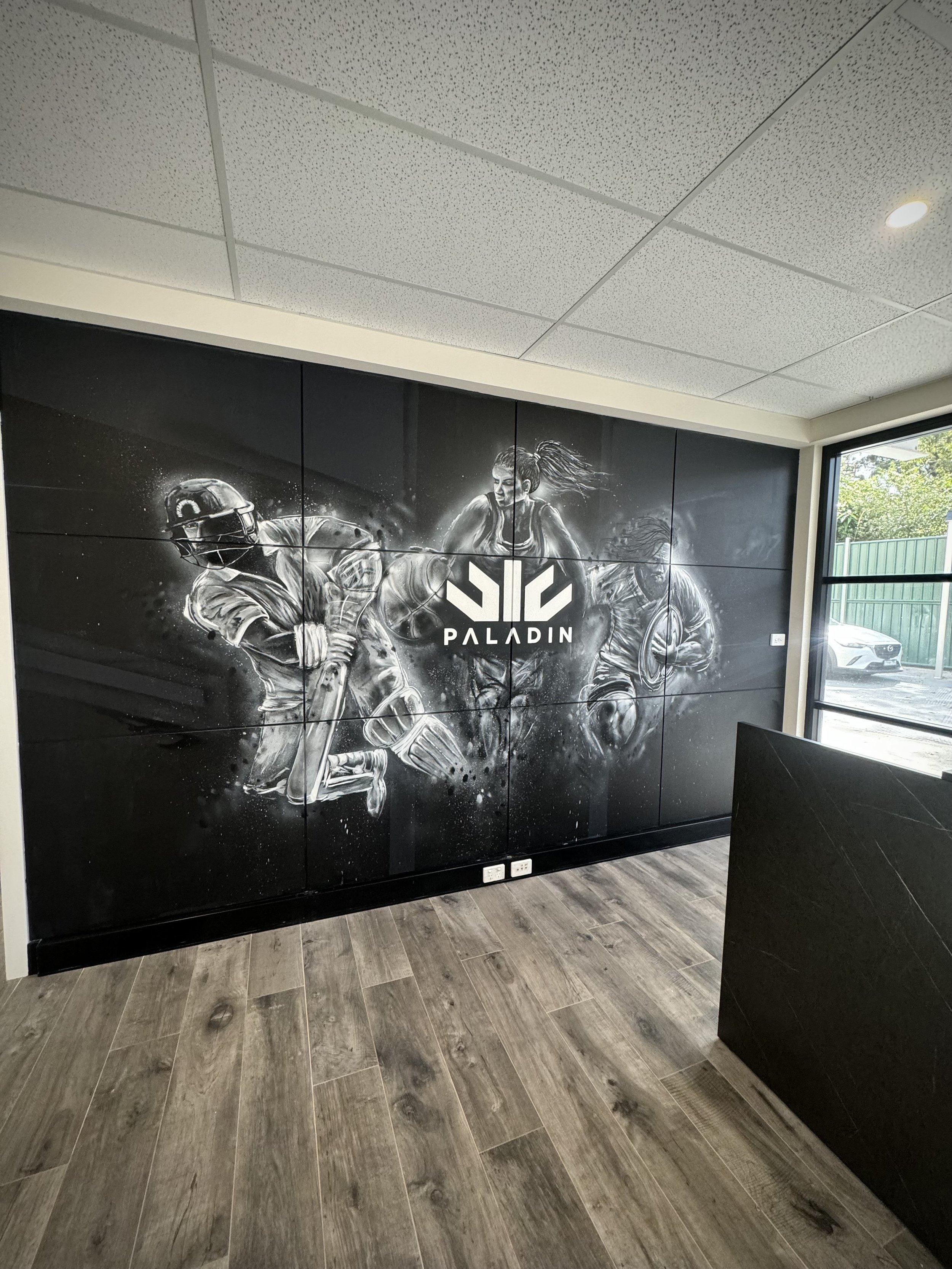 Reception Mural Paladin
