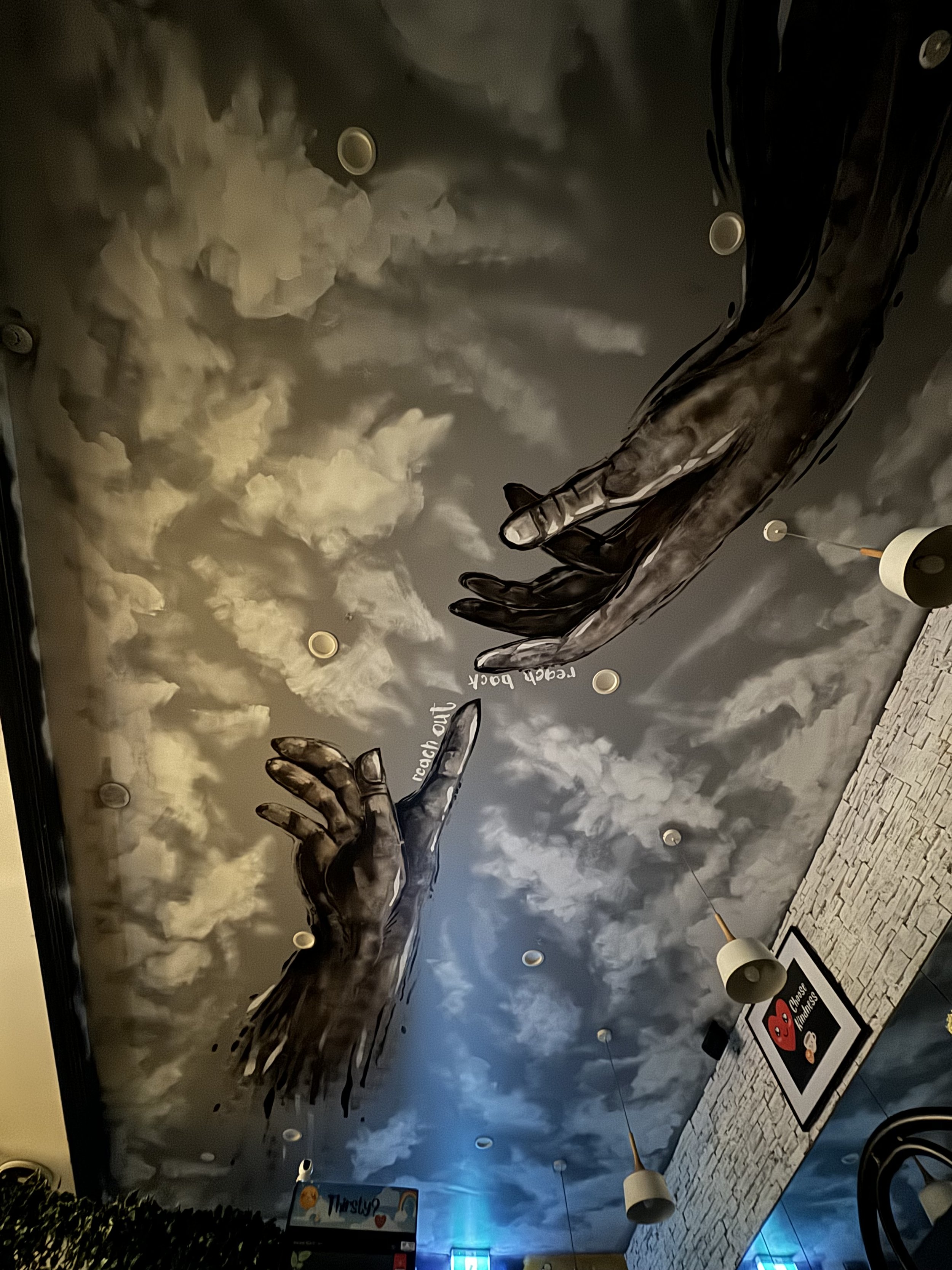 Mind Cafe Roof Mural