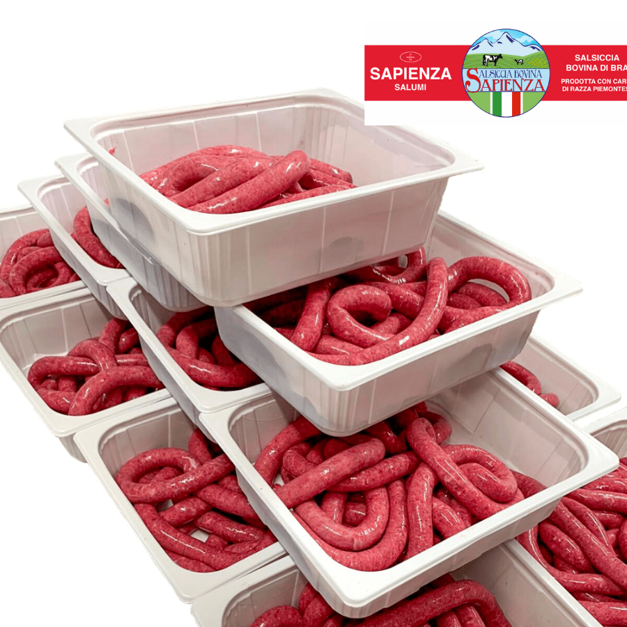 SALUMIFICIO SAPIENZA E LA SUA SALSICCIA BOVINA DI BRA ALL'INGROSSO
