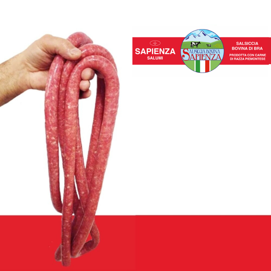 LA SALSICCIA BOVINA DI BRA IN VENDITA ALL'INGROSSO 