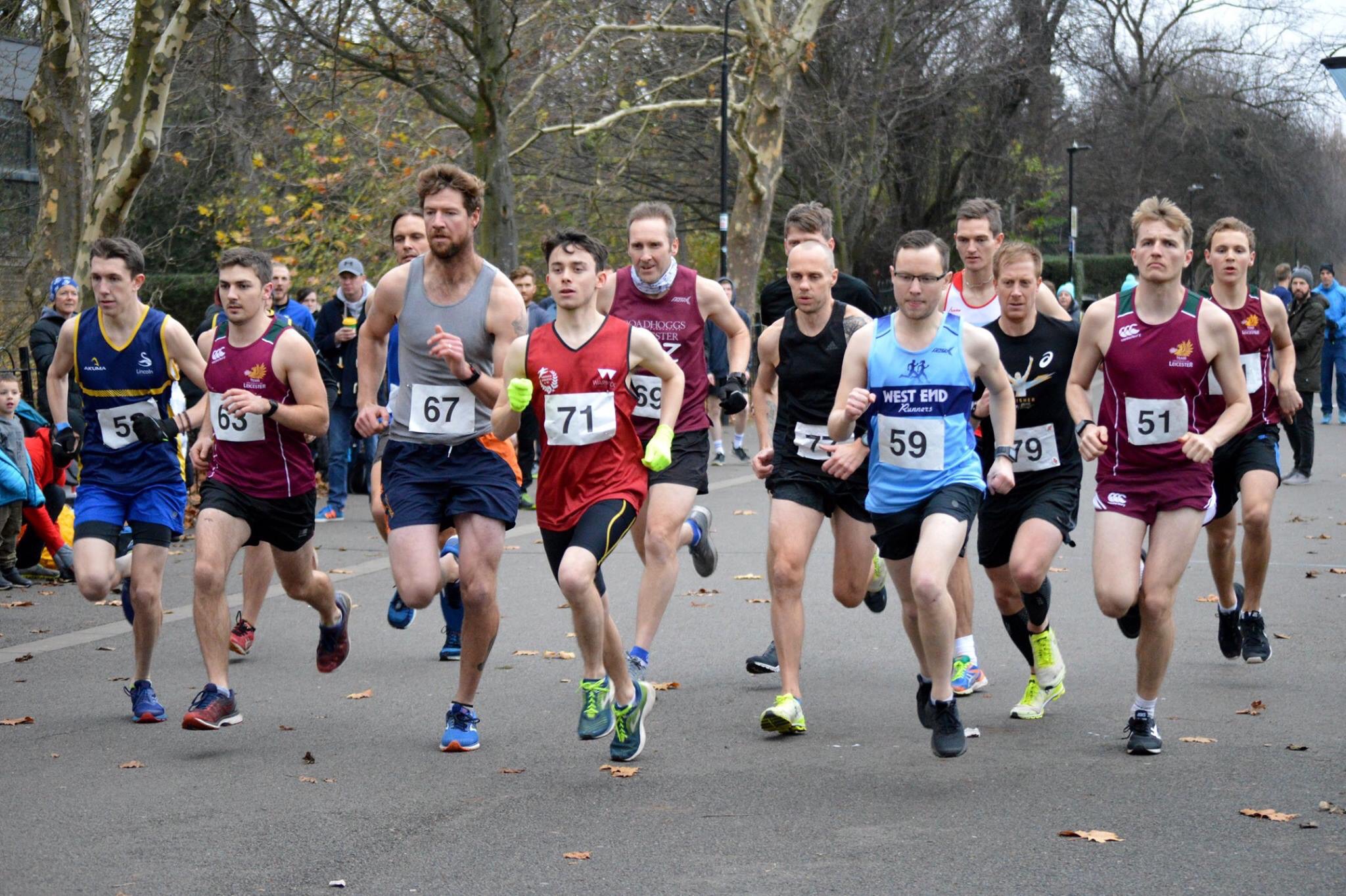 The 2018 Men’s race setting off