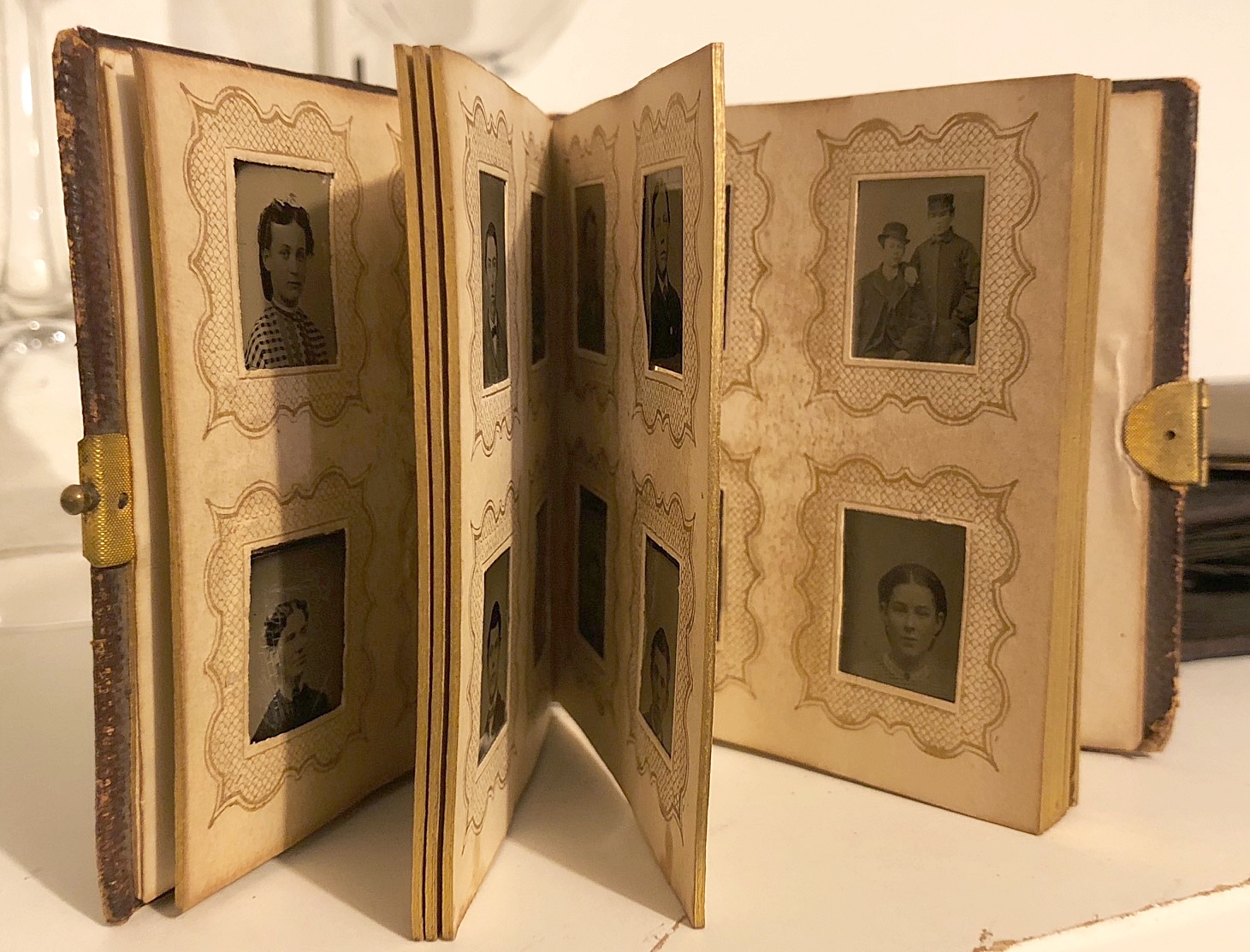 My mom's family photo album.