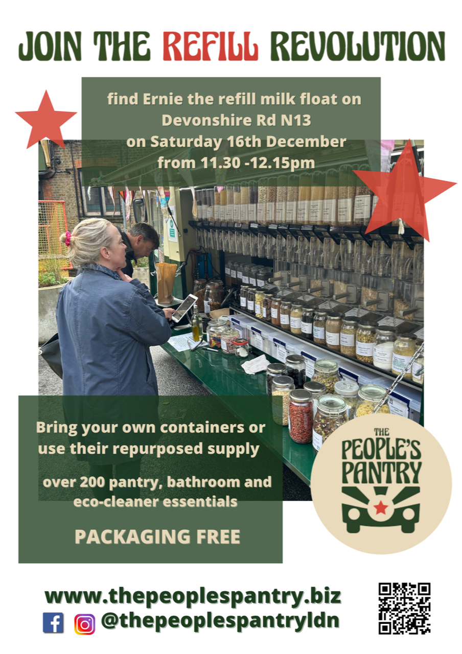 The Peoples Pantry - Refill bus, Palmers Gren