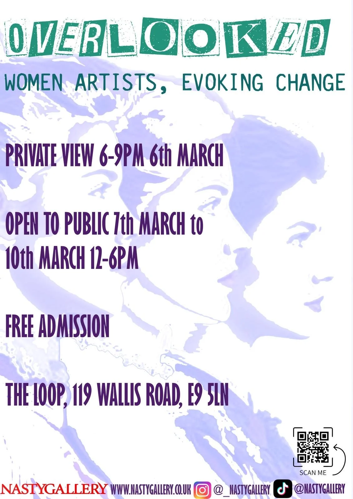 Overlooked: Women Artists, Evoking Change by Nasty Gallery