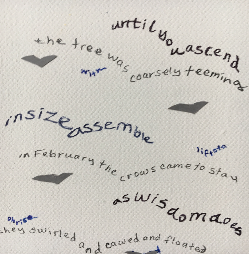 detail from Almanac #4 February