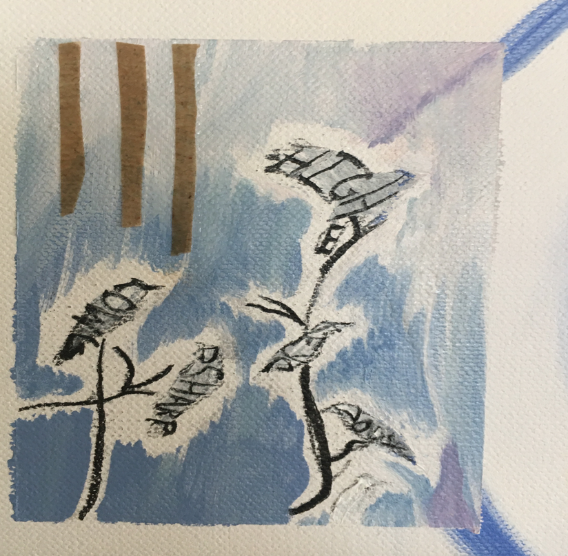 detail from Almanac #4 February