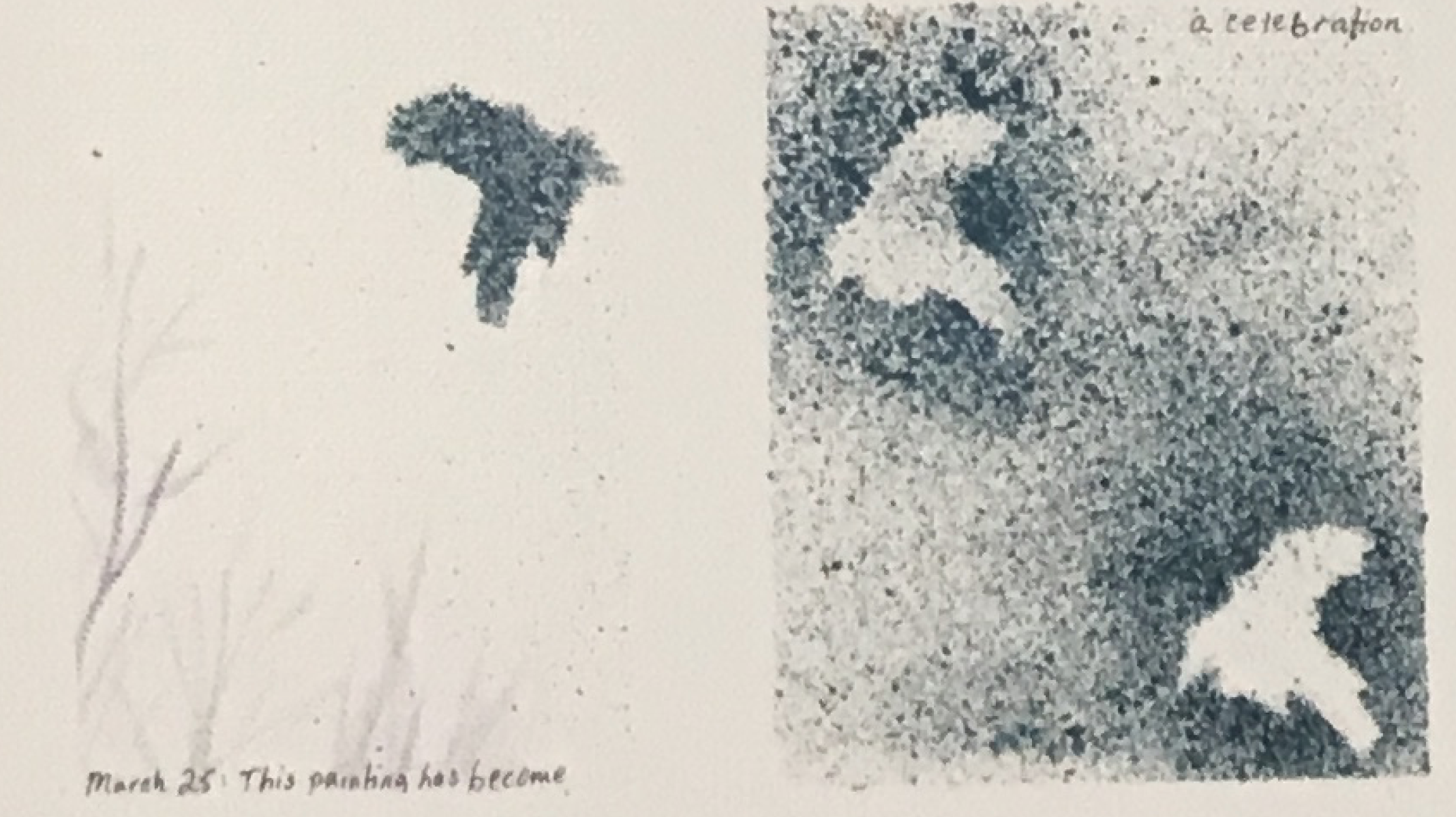 detail from Almanac #5a March
