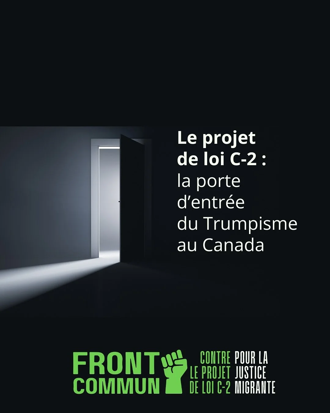 Quel Canada voulons-nous ? Le choix nous appartient.

Notre Front commun rassemble des organisations qui d&eacute;fendent les droits des personnes immigrantes et r&eacute;fugi&eacute;es, les droits humains, l&rsquo;&eacute;galit&eacute; de genre, les