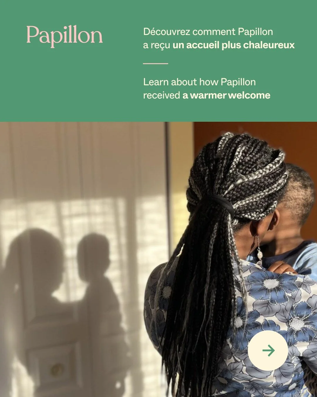 🏠 L&rsquo;arriv&eacute;e de Papillon et de ses enfants au Qu&eacute;bec s&rsquo;est faite dans un logement d&eacute;pourvu de tout - un d&eacute;but difficile et pourtant trop courant. Comme tant de familles migrantes et vuln&eacute;rables, ils ont 