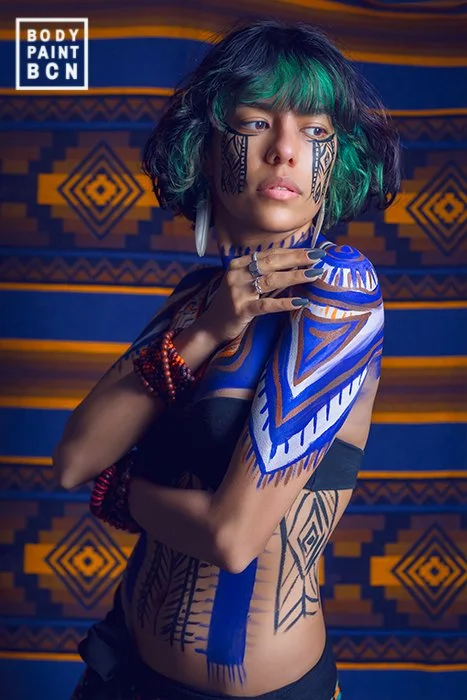 Tribal bodypainting 