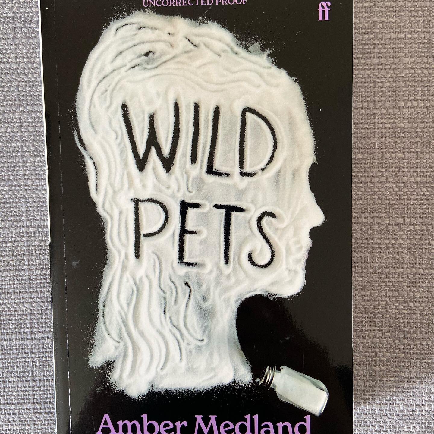 #WildPets looks right up my street. First love, mental health, creative ambition - I can&rsquo;t wait. Thank you, marielouisespp and @faberbooks.
