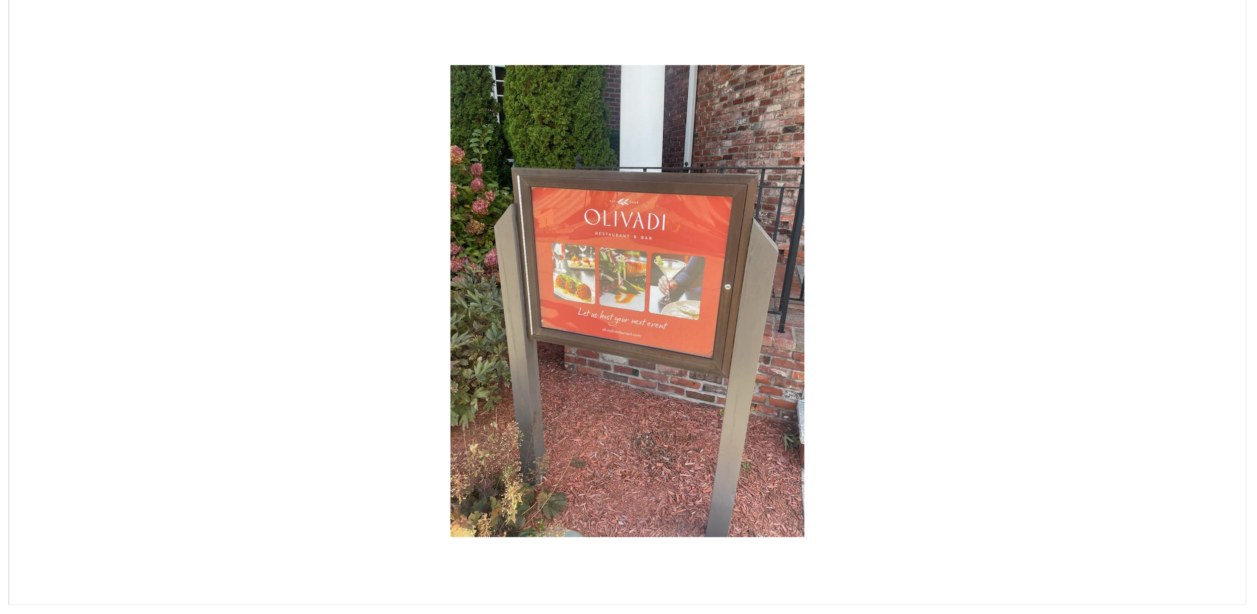 Welcoming Sign
