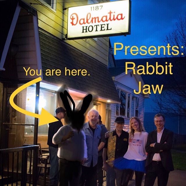 Rabbit Jaw is starting a wonderful monthly gig at Dalmatia Hotel!  We will be playing the 3d Friday every month! See you this Friday June 21st from 7 to 10 pm! #dalmatiahotel #buffalo #buffalove #rock #rabbit_jaw #rabbitjaw #dance #music #art #perfor