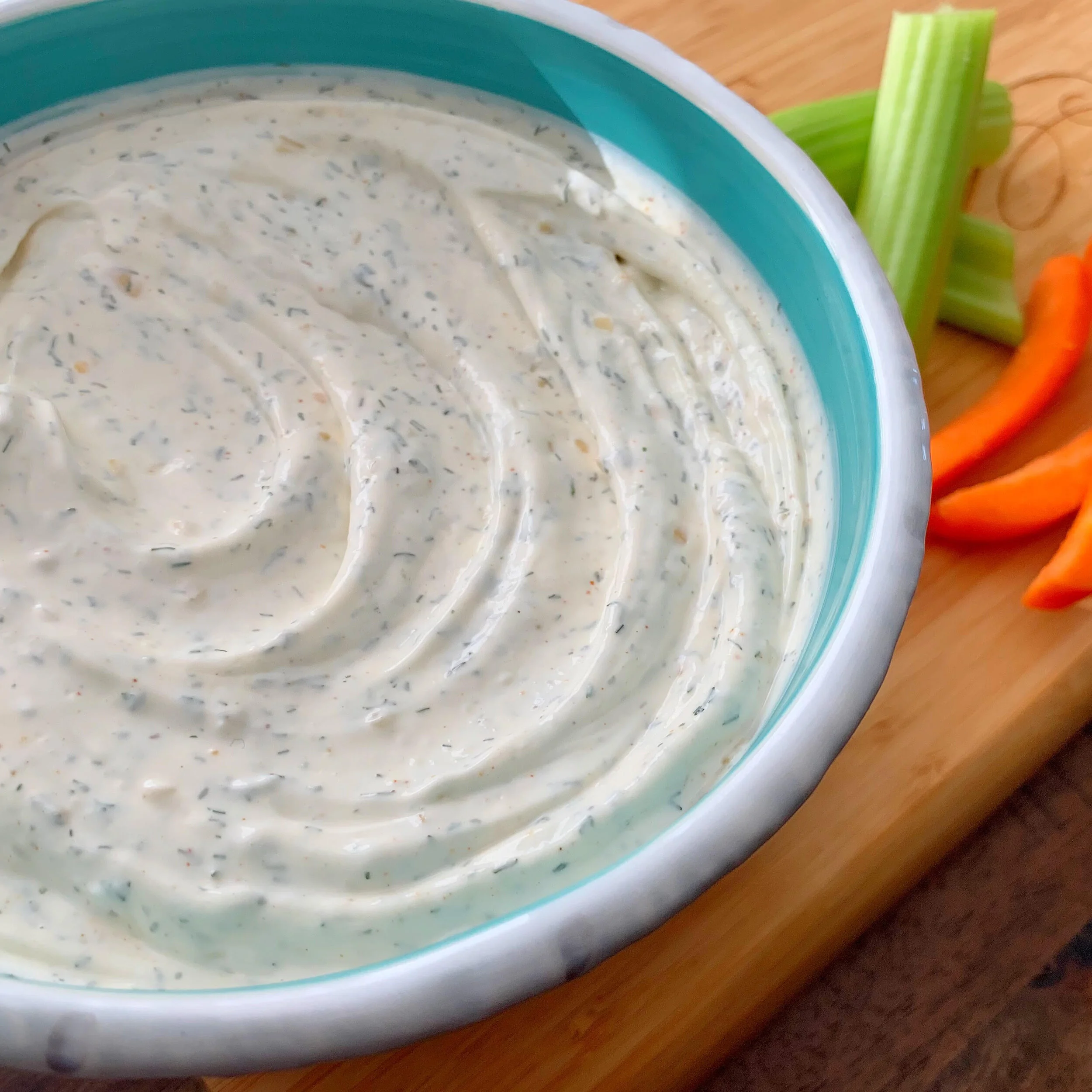 Aunt Sherry's Famous Dill Dip (or how I remember it)