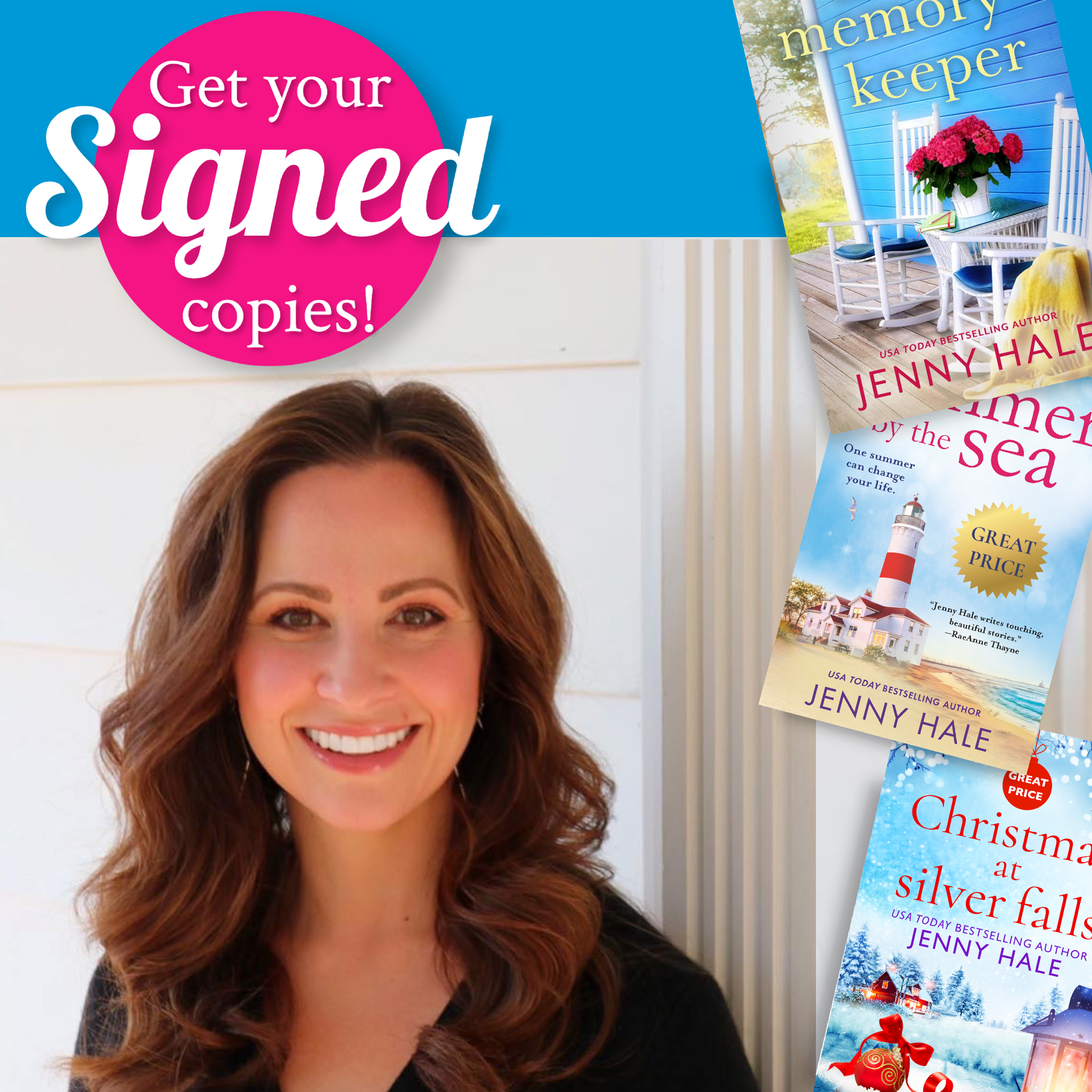 Get your SIGNED copies!