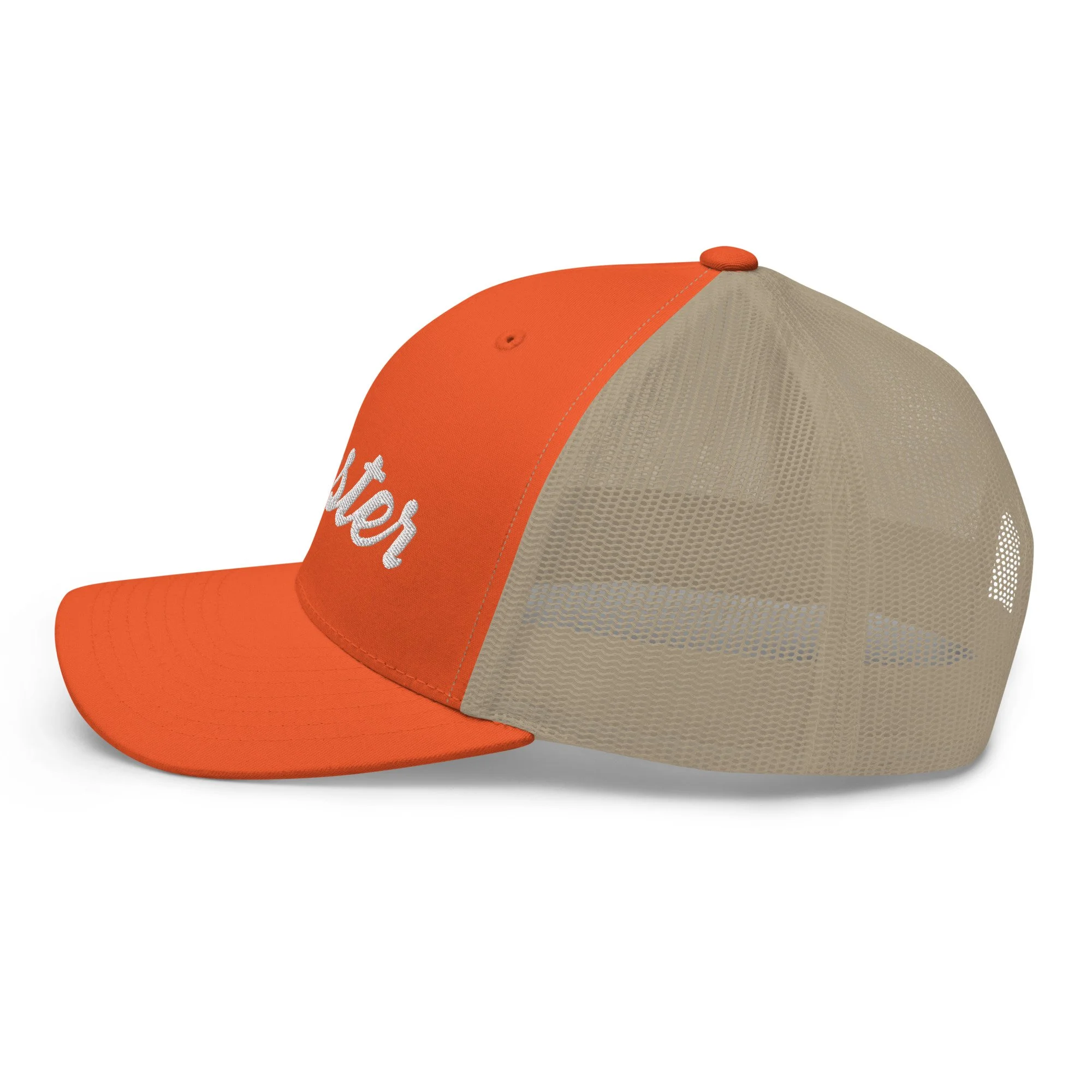 retro-trucker-hat-rustic-orange-khaki-left-63f18dba98190.jpg
