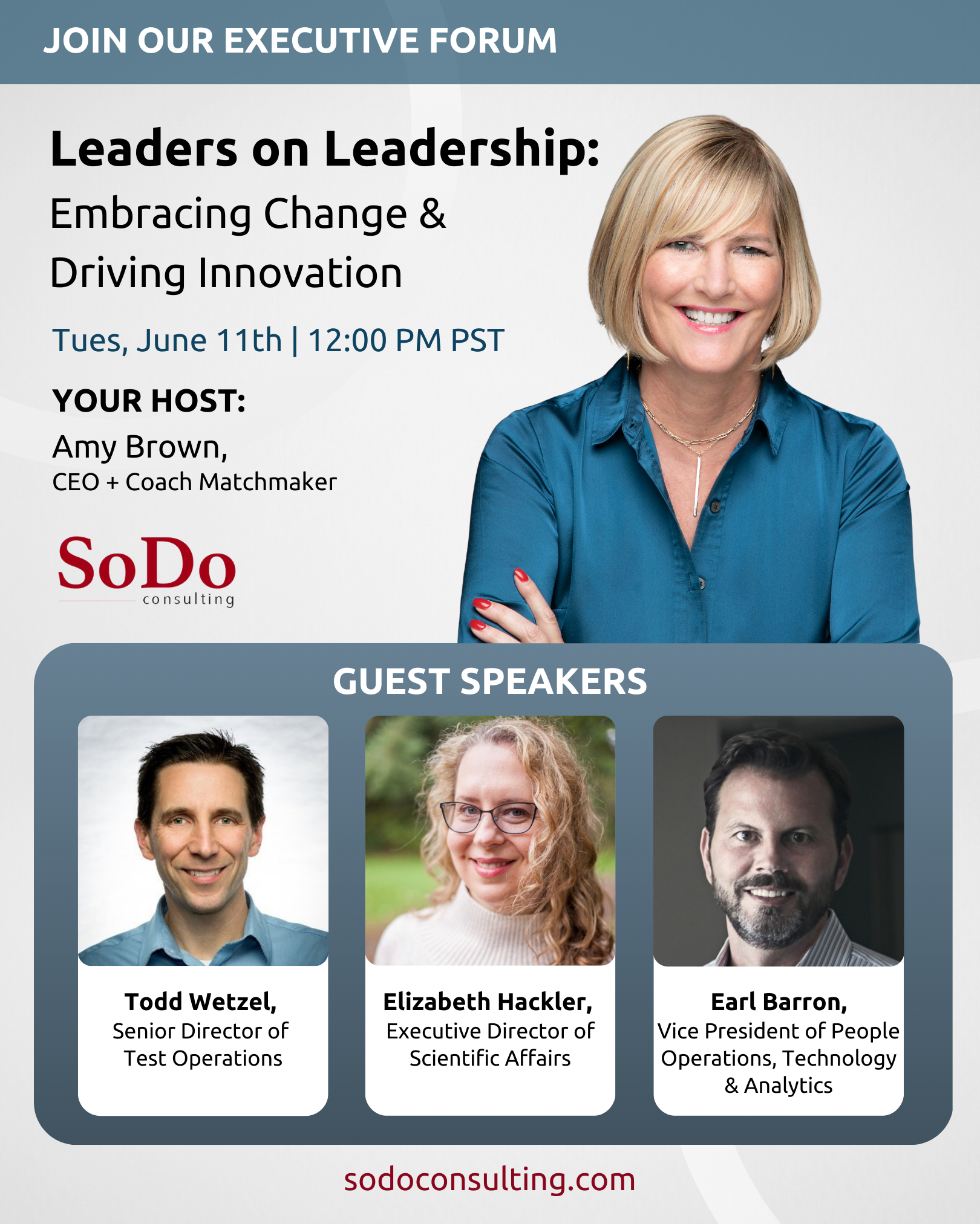 Leaders on Leadership from SoDo Consulting