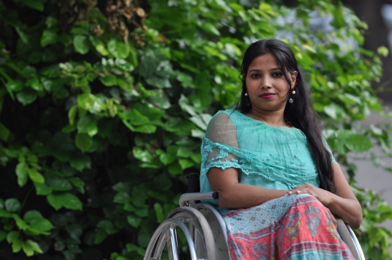 Suvarna believes that change must start at schools: “People with disability and especially girls with disability don’t get the right education.” (Courtesy of Suvarna Raj)