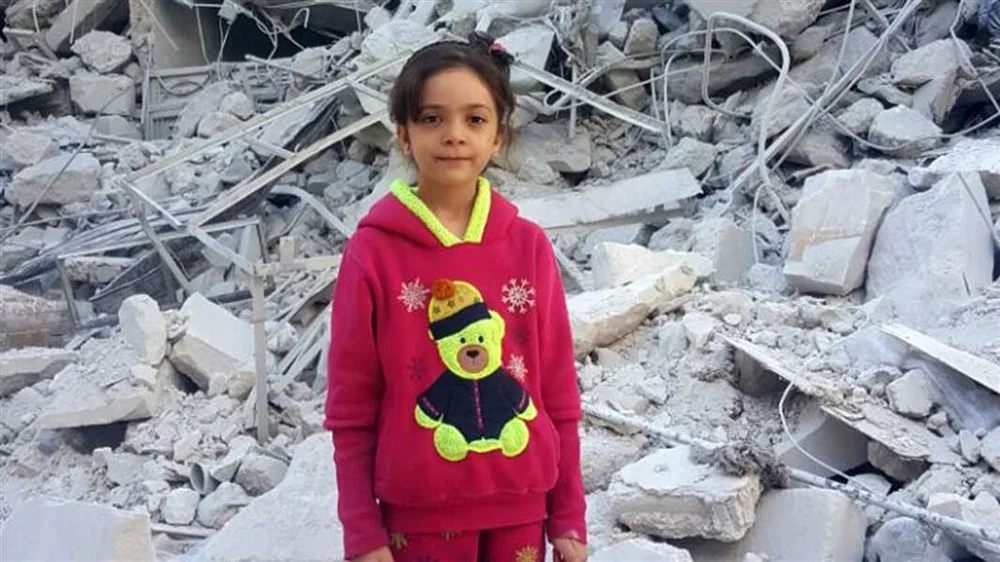 At age 7, Bana began tweeting about life in Aleppo during the Syrian war. (Courtesy of NBC News)