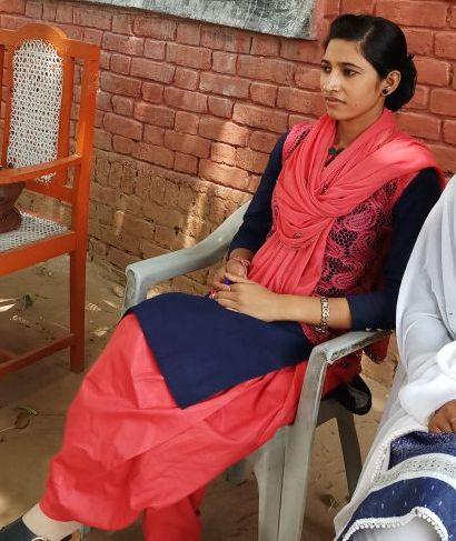 Samreen — who is now engaged to a doctor — has no plans to quit teaching after marriage. (Courtesy of Samreen)