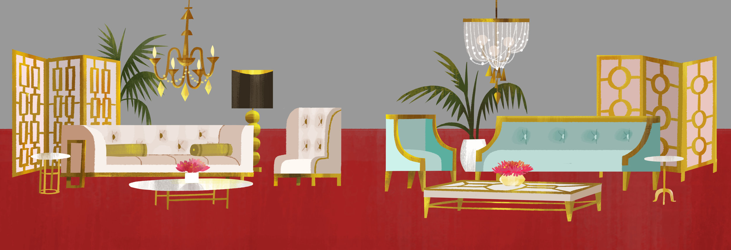 Emoji VIP Lounge furniture design