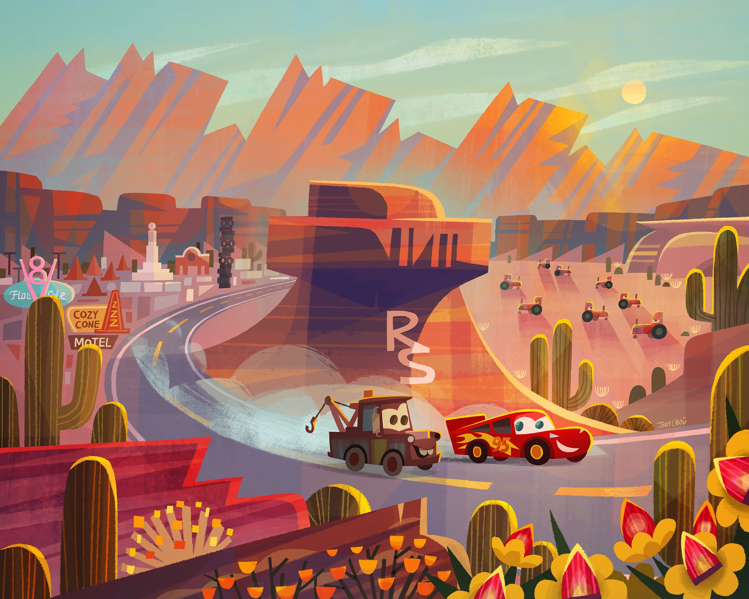 Race Around Radiator Springs