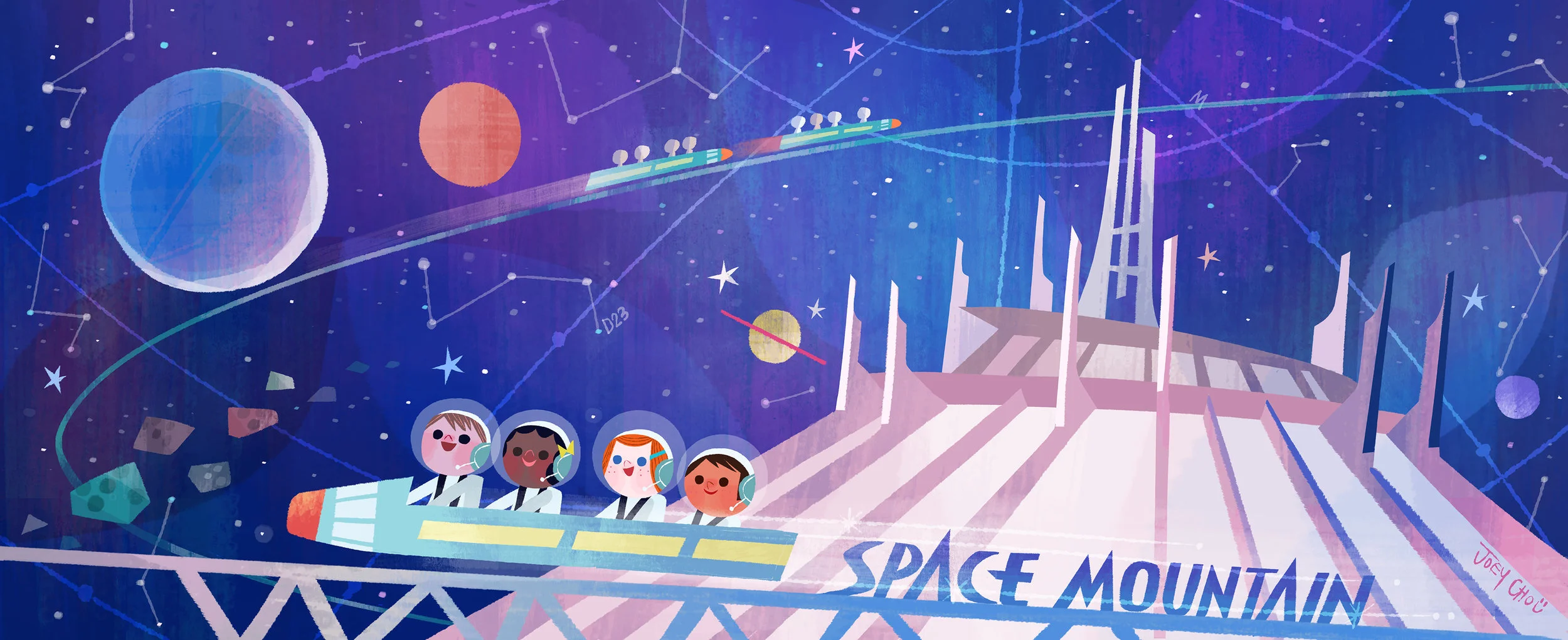 Full Speed Through the Galaxy