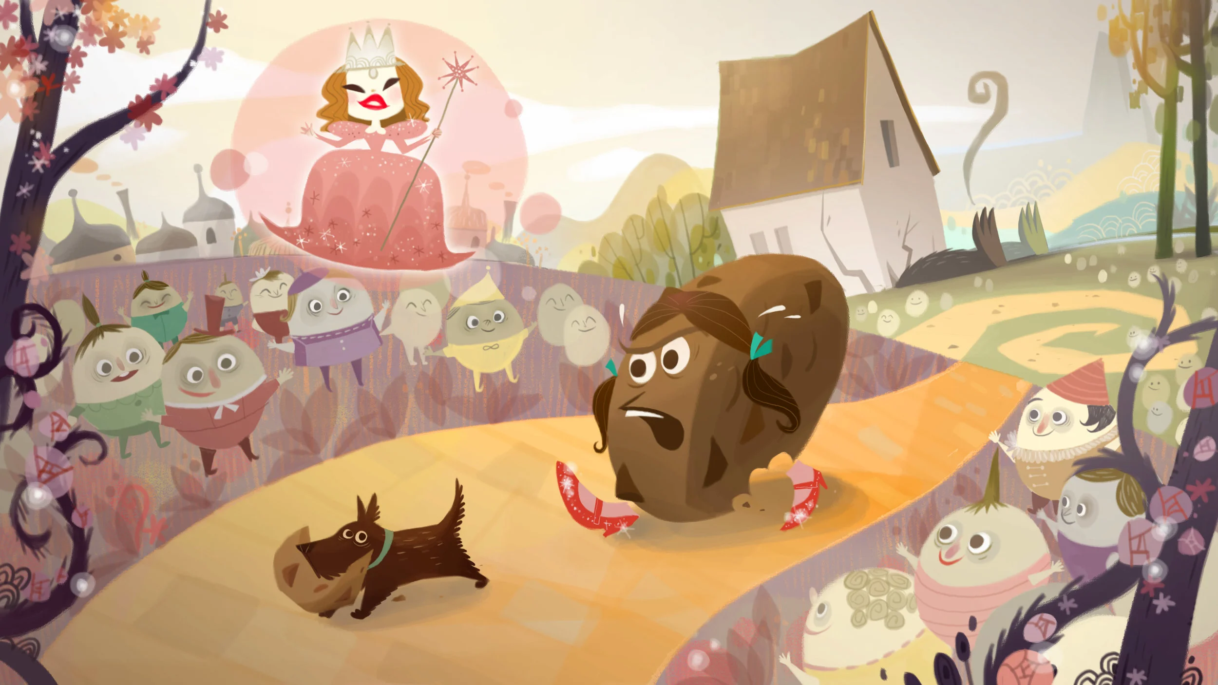 Concept art for Chip Ahoy cookie