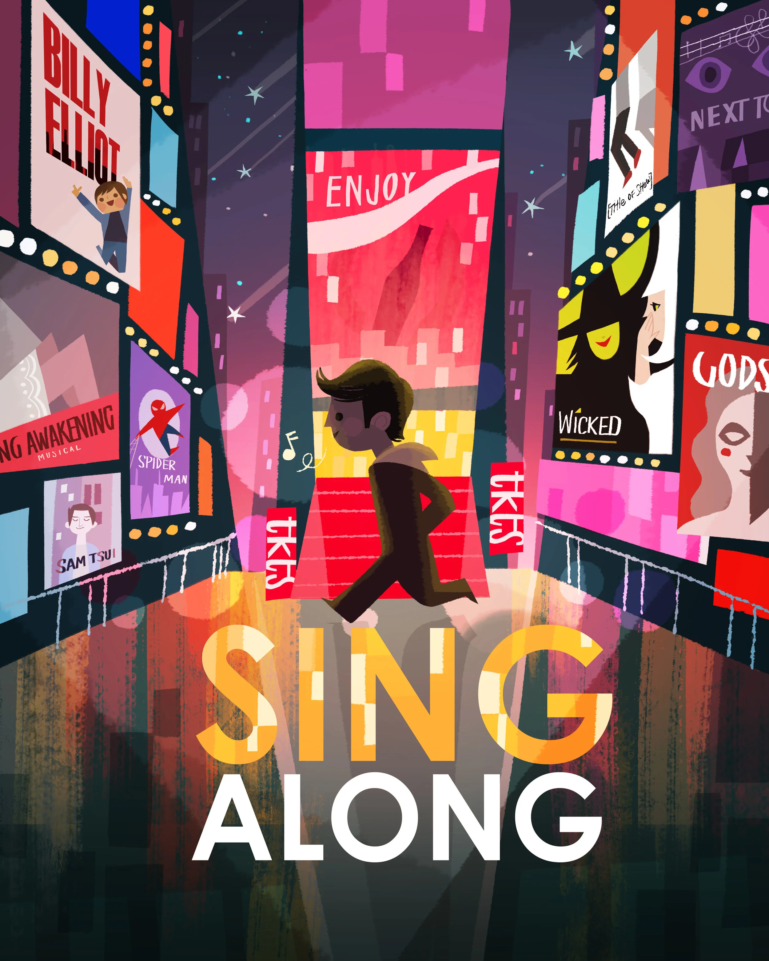 Promo poster for Sing Along the musical