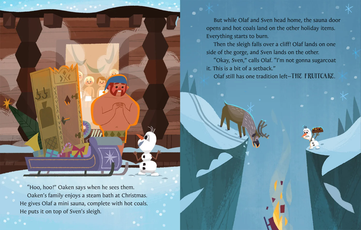 Little Golden Book- Olaf's Frozen Adventure