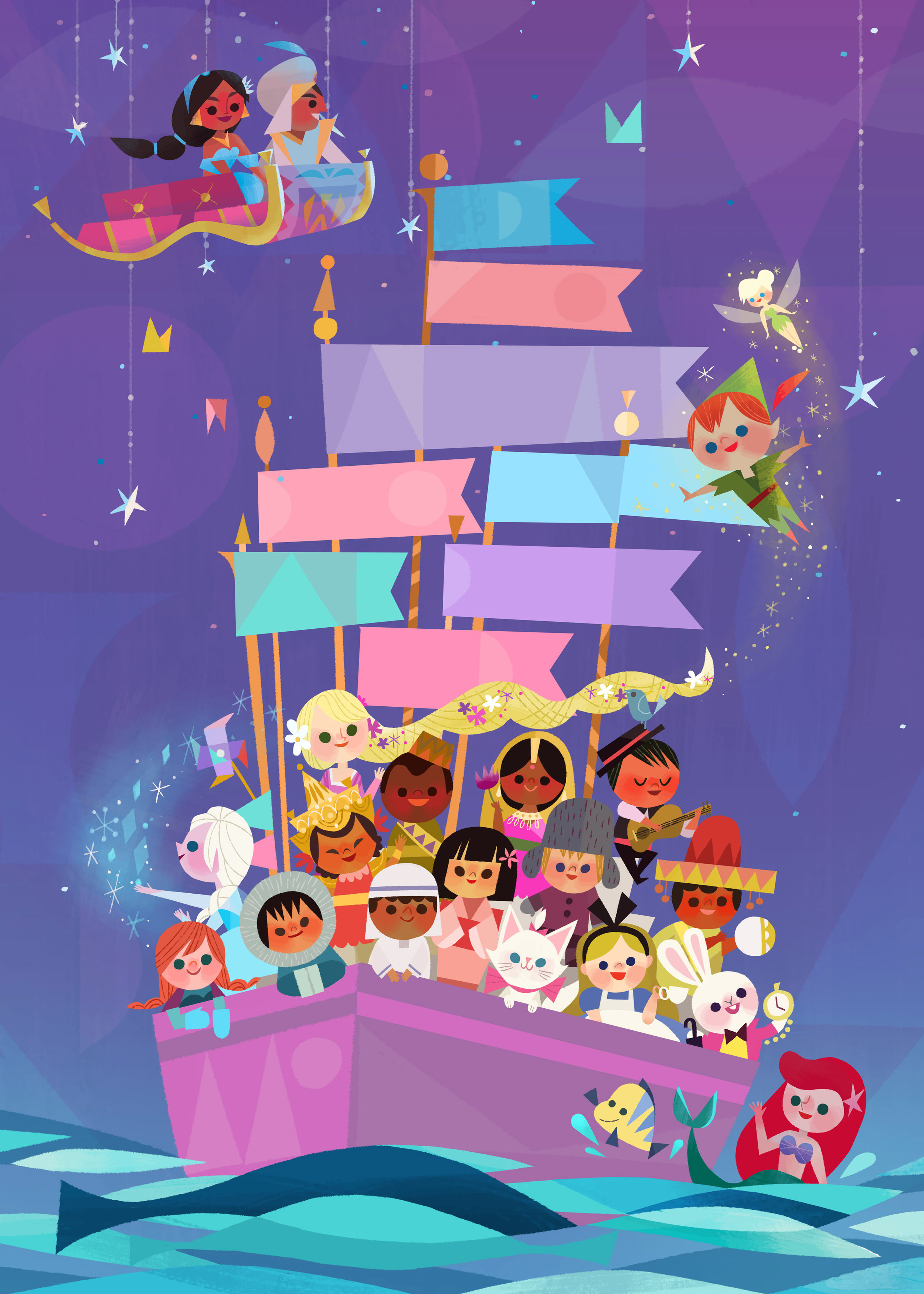 It S A Small World Ride Disney Tokyo Joey Chou