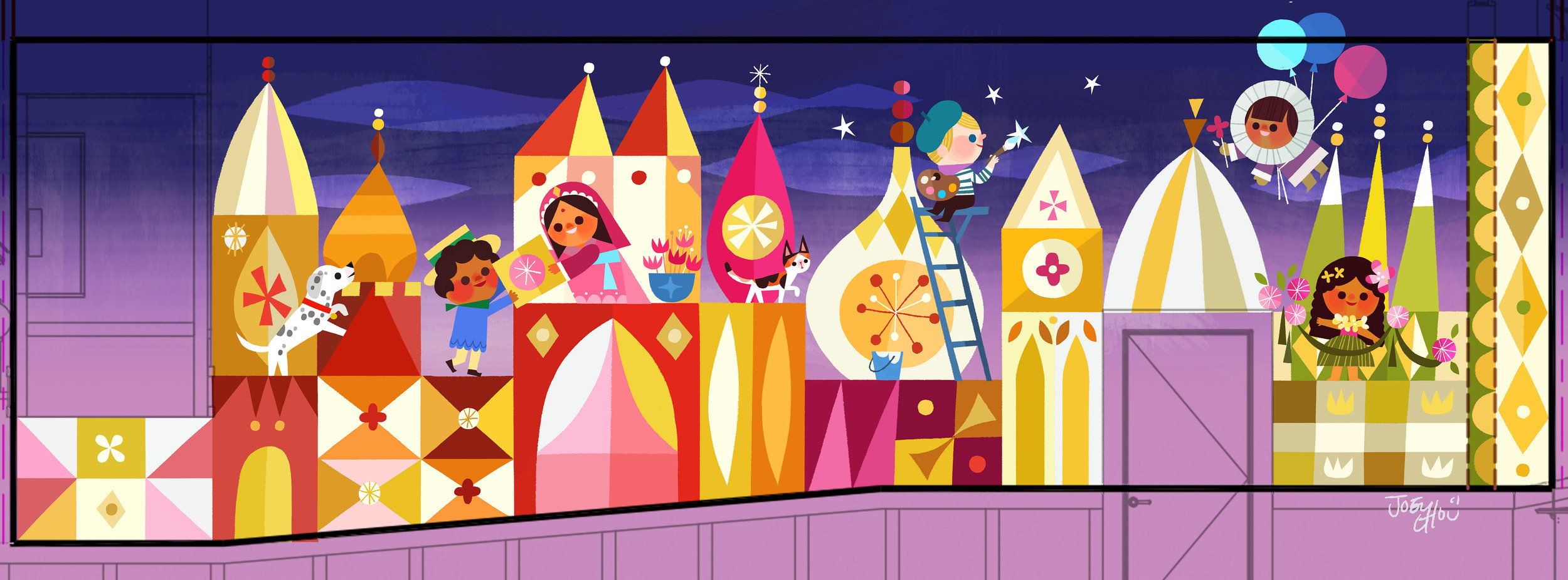 It S A Small World Ride Disney Tokyo Joey Chou