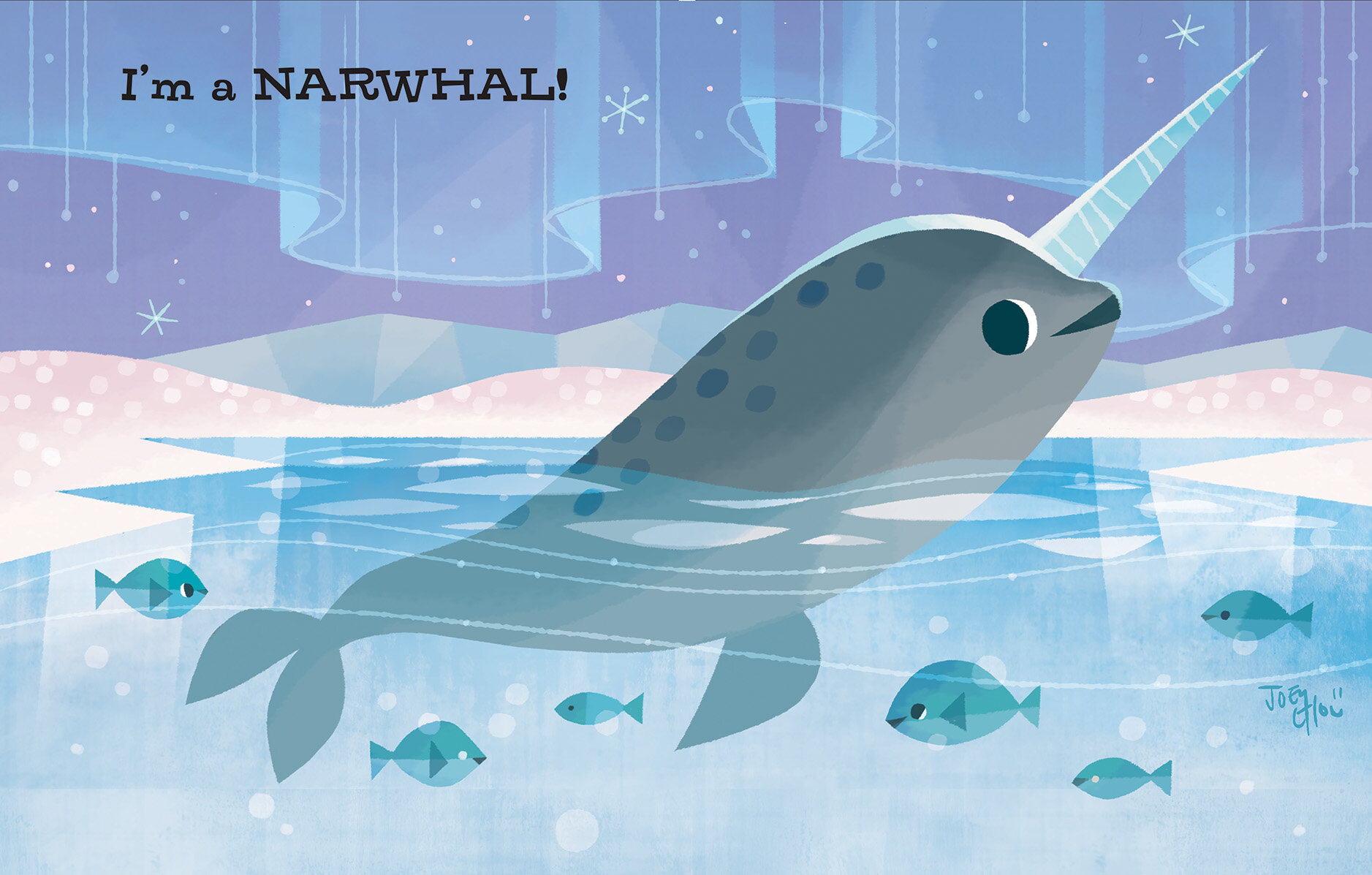 Little Golden Book- I am a Narwhal