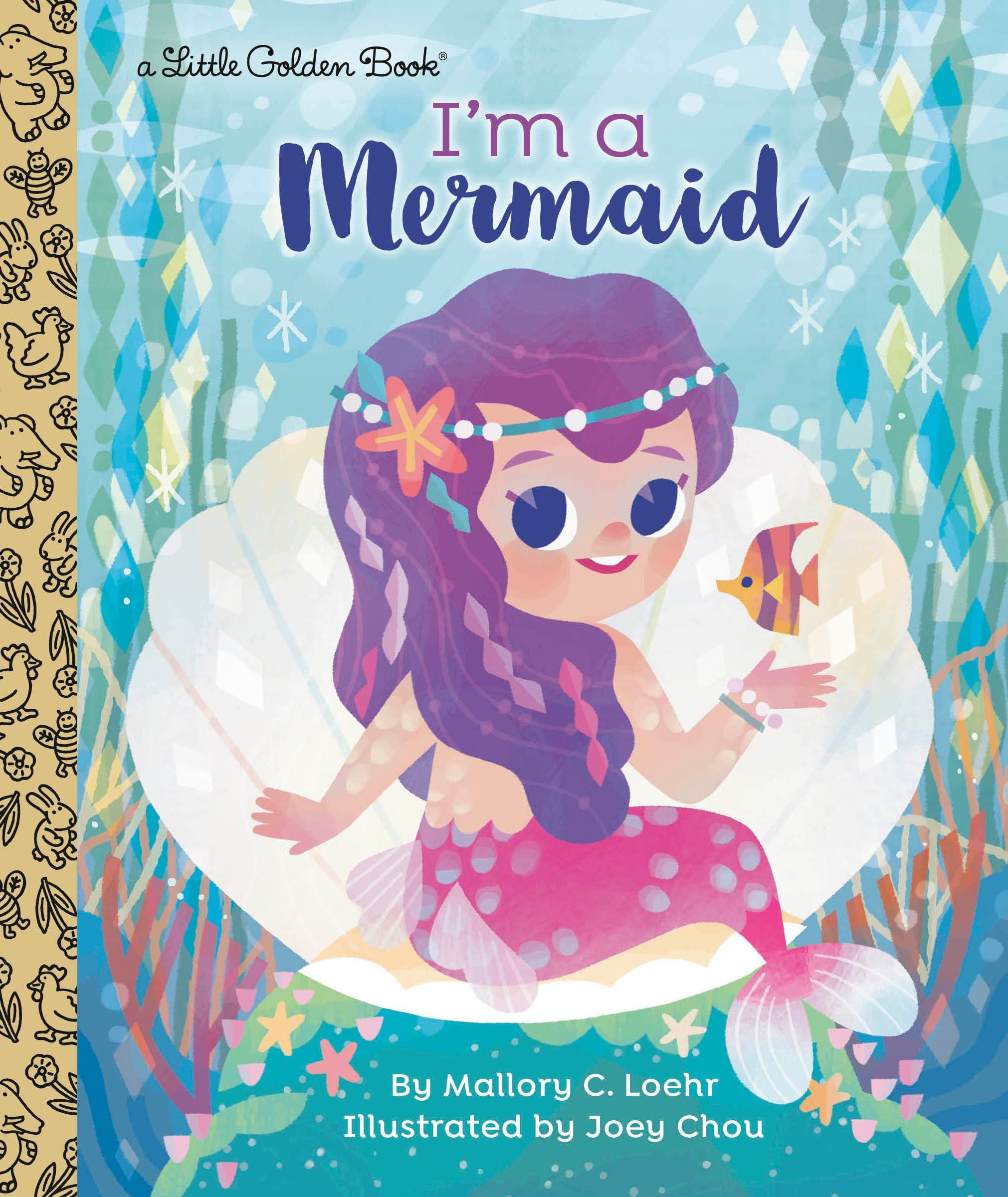 I'm a Mermaid- Little Golden Book