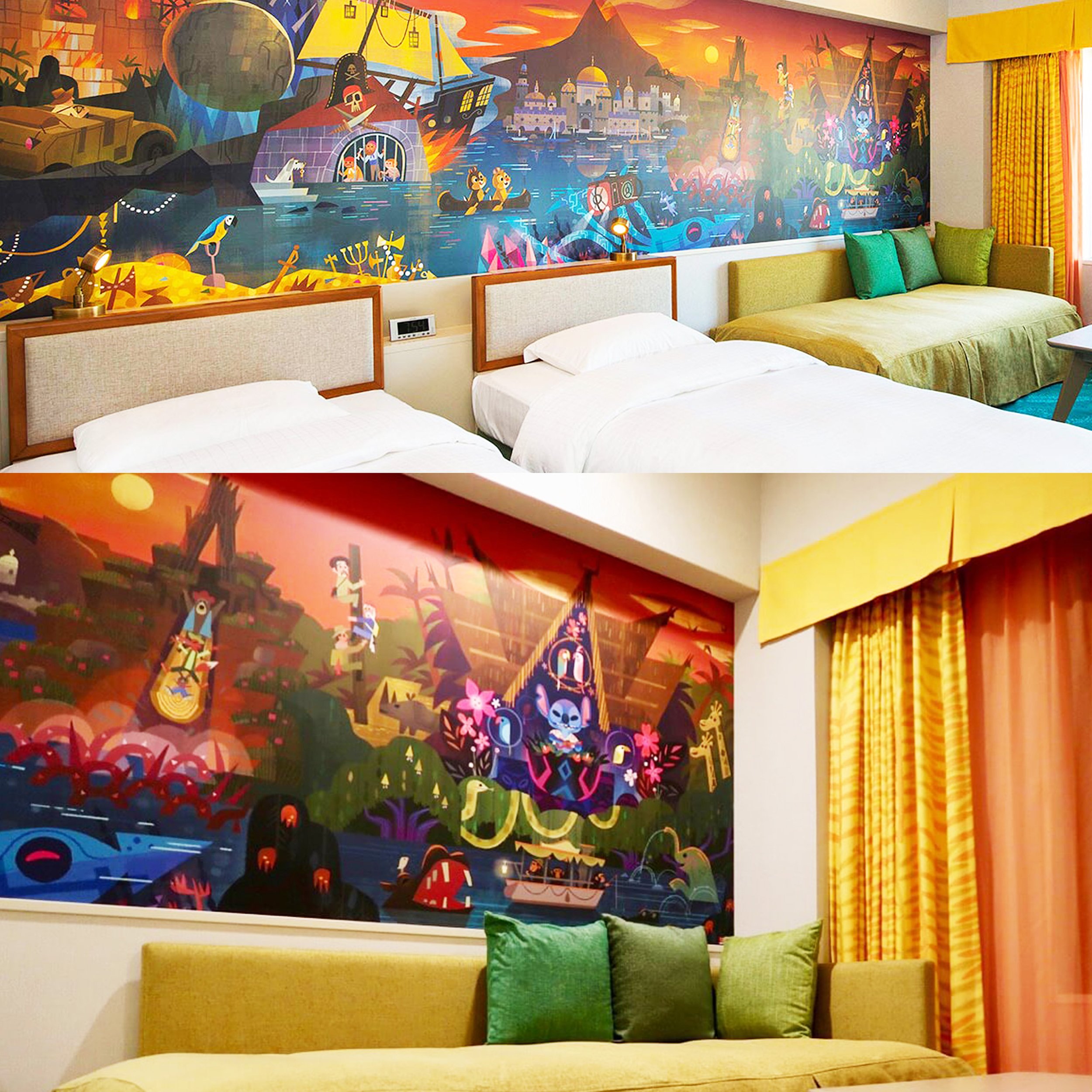 Walt Disney Resorts Murals and design — Joey Chou