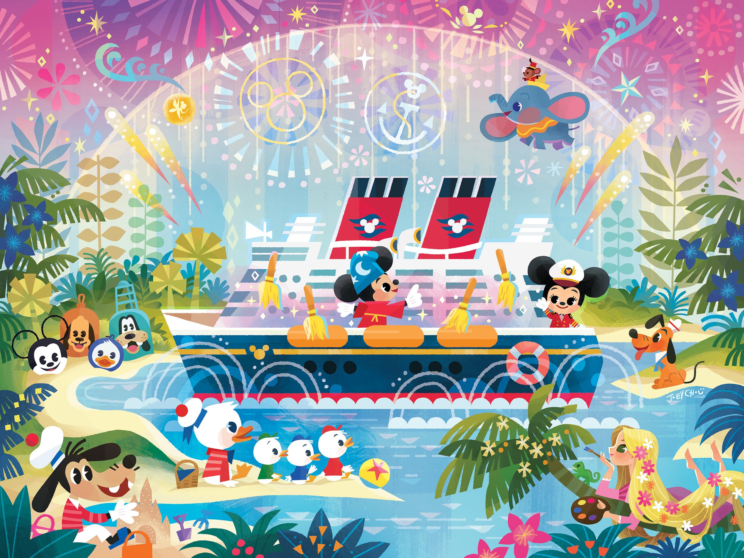 Disney Cruiseline exclusive print