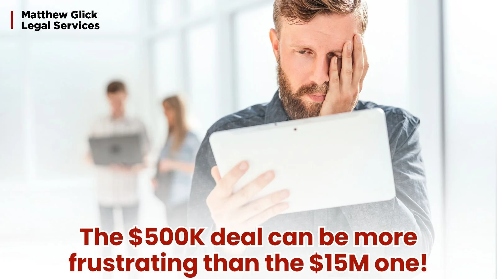 Think smaller deals are easier? Think again.