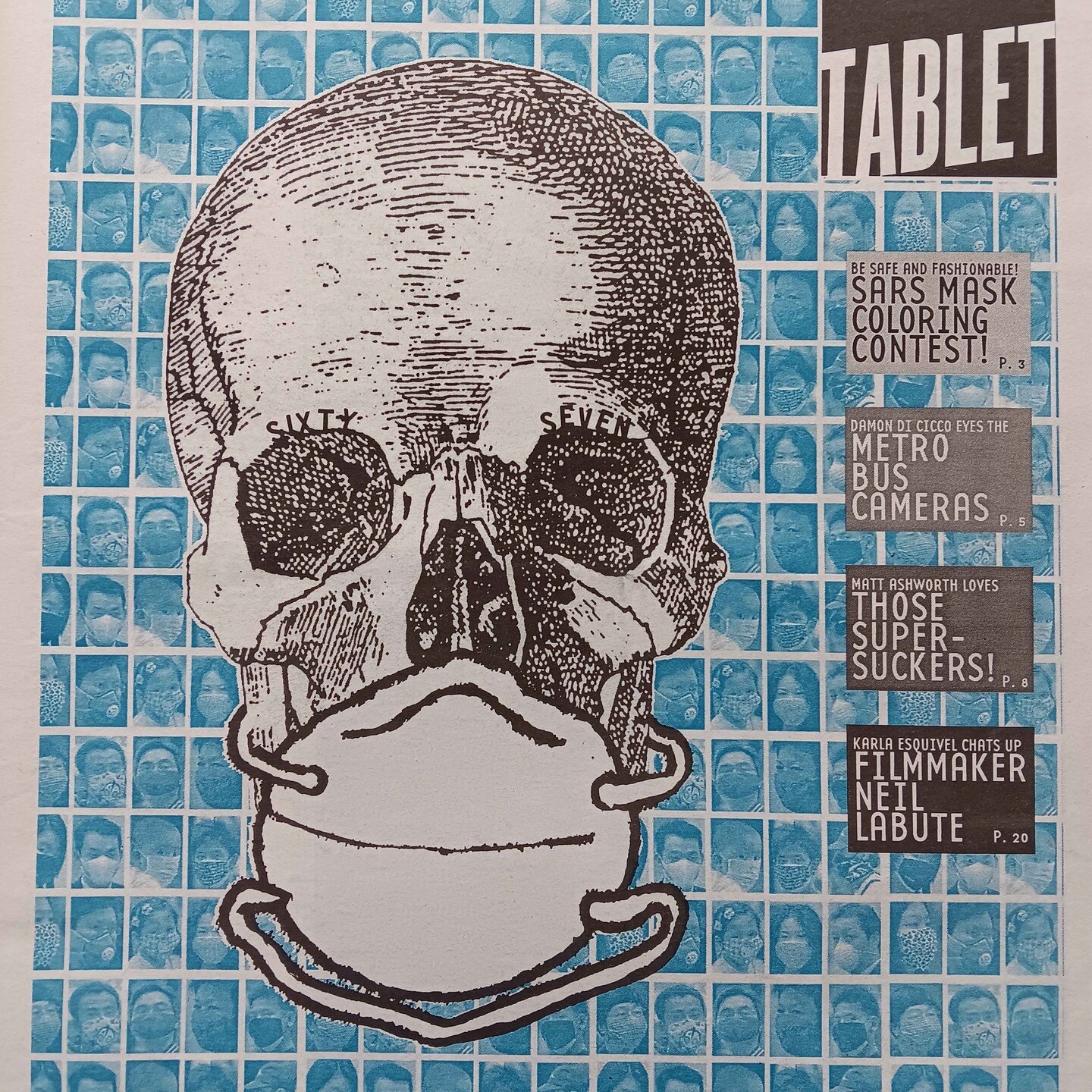 Typically awesome cover of Tablet when I started writing for it when it was a free Seattle biweekly, before going to magazine format.