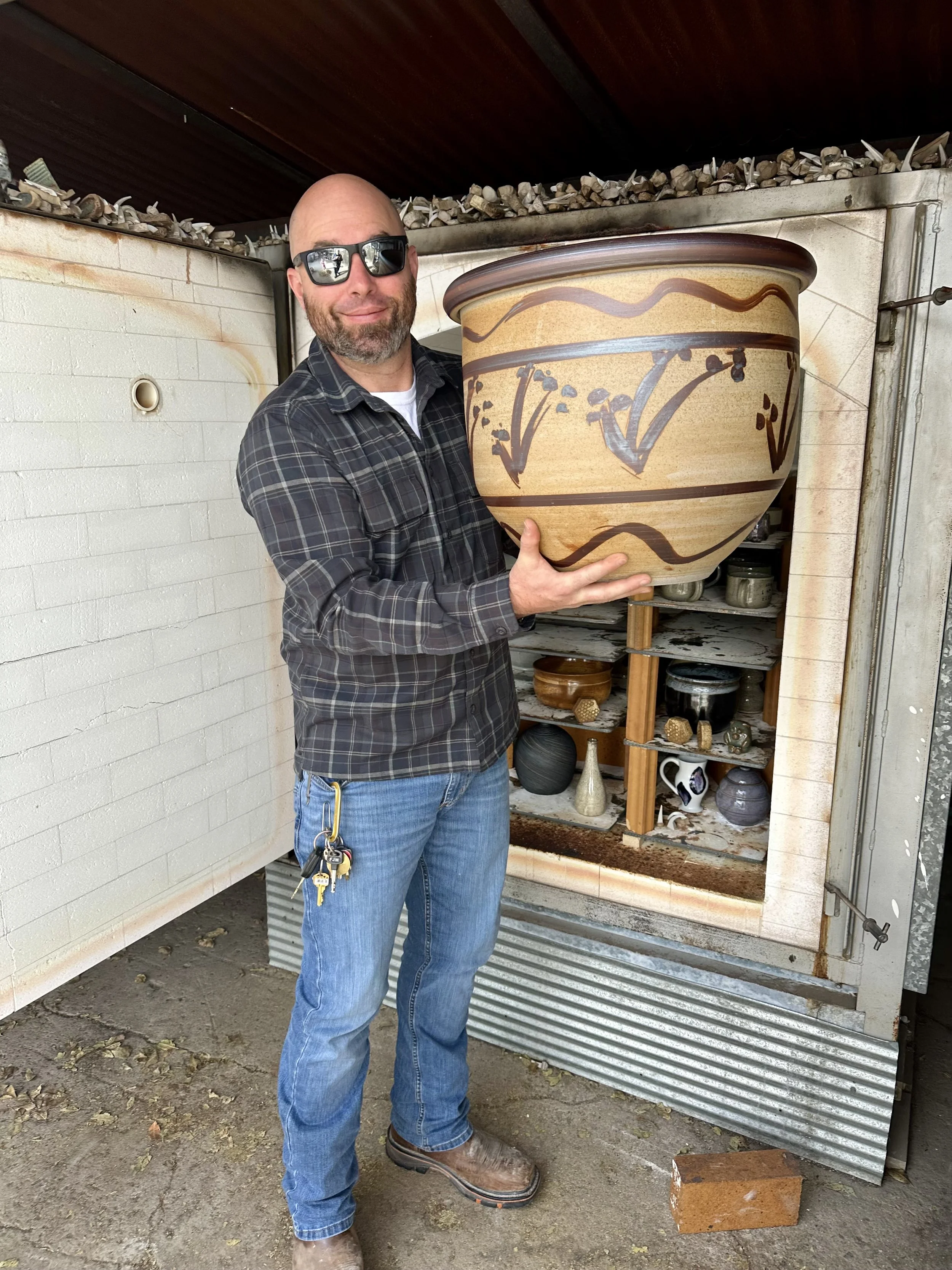 Monday - Day - 9:30  AM to 12:30 PM Starting May 11th | All Skill Level Wheel Throwing Class, with Glaze Class - 6 Week