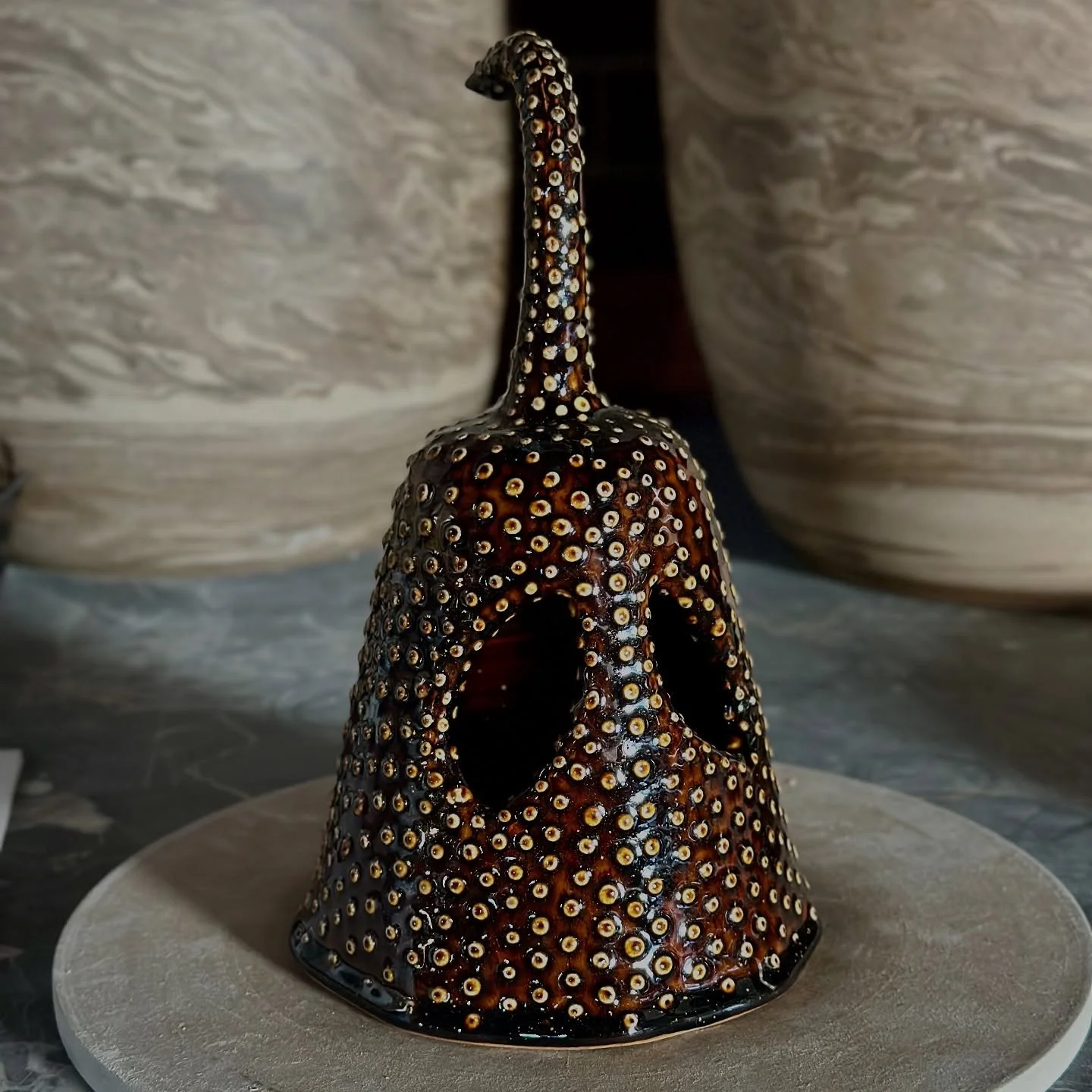 In the studio this week: lots of test glazes - 2 new glazes, lots of bisque firing - 8 loads 😳 Glazes mixed and topped off. A few private lessons, and a group event. Glazing starts next week! 
•
Don’t forget - early registration opens tom