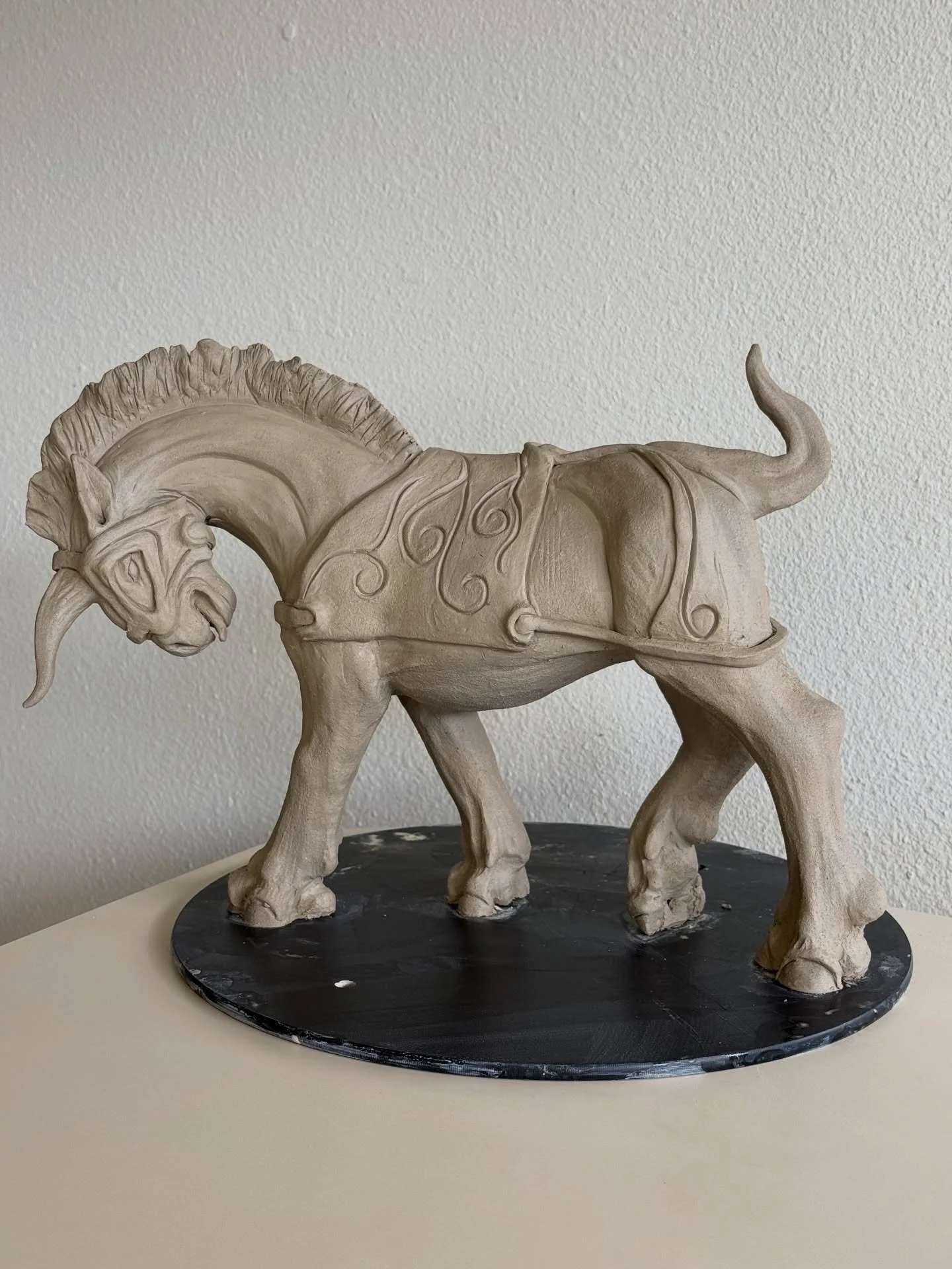 In case you missed it yesterday - @a.messi.sculpture is back! 
&bull;
We are adding 2 hand building classes for May. 
&bull;
- Friday evenings 5:30 - 8:30 starting May 5/15 - intro to hand building / sculpture.  No experience needed. All tools, clay,