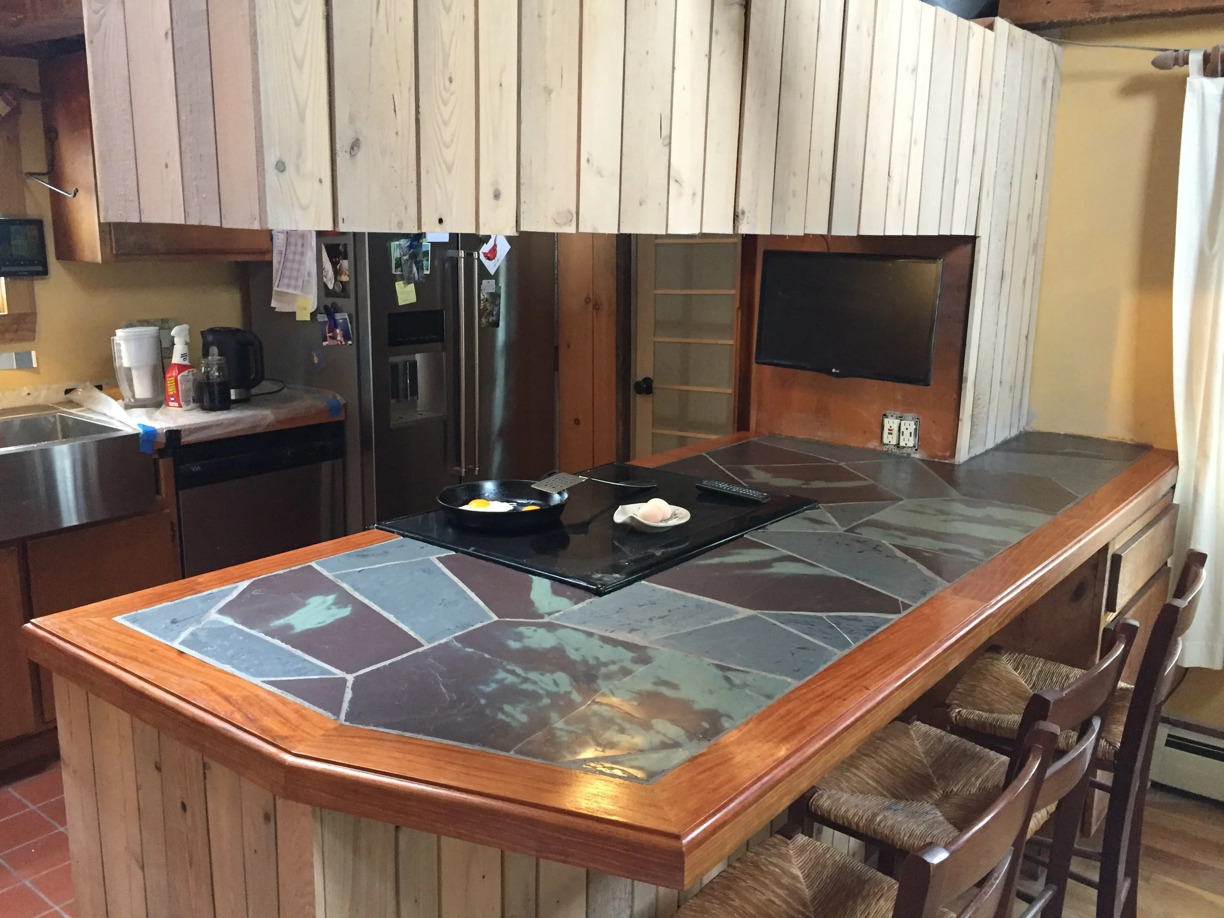 Custom Slate Countertop